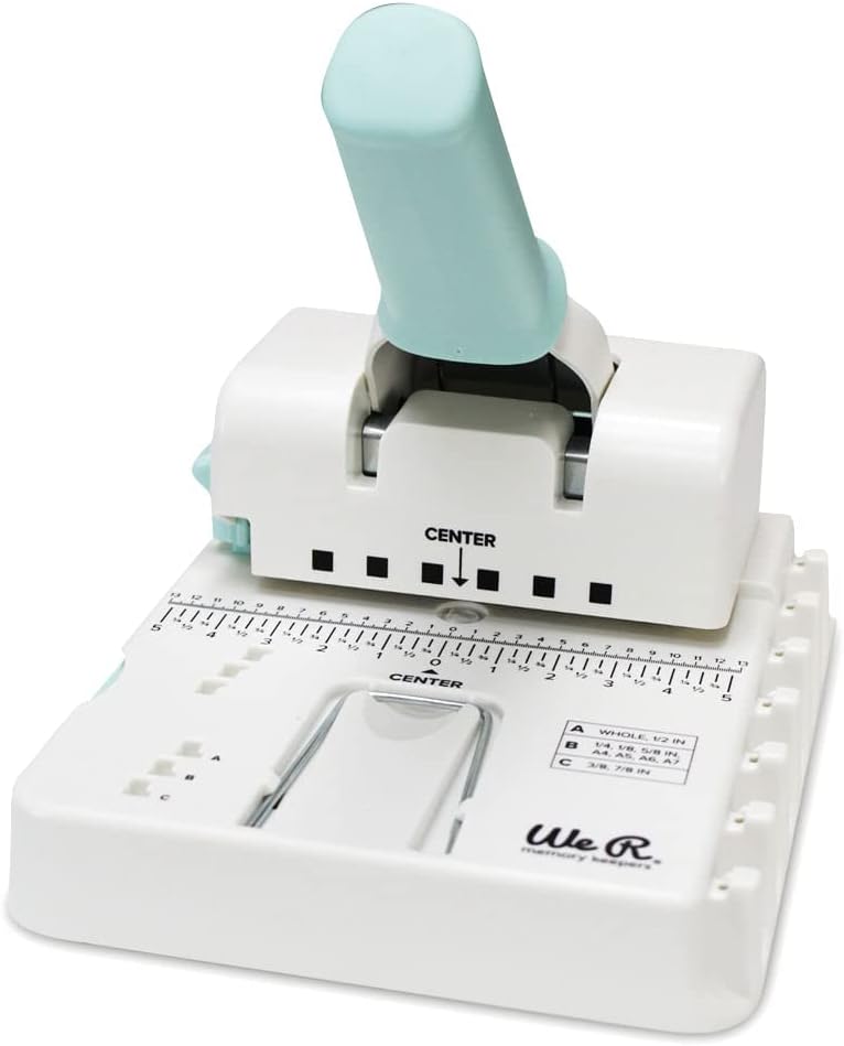 We R Memory Keepers Mini Cinch Binding Tool, Altro Materiale, Bianco, OS - immagine 8