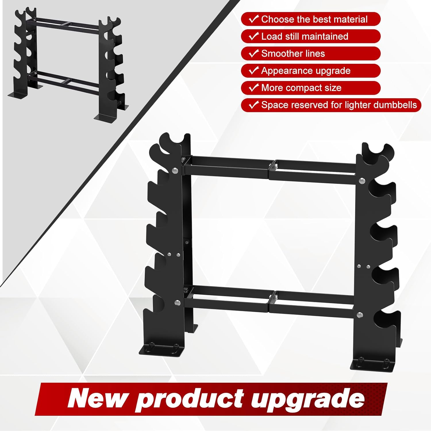 Relife Rebuild Your Life Rastrelliera Manubri Rettangolare - immagine 7