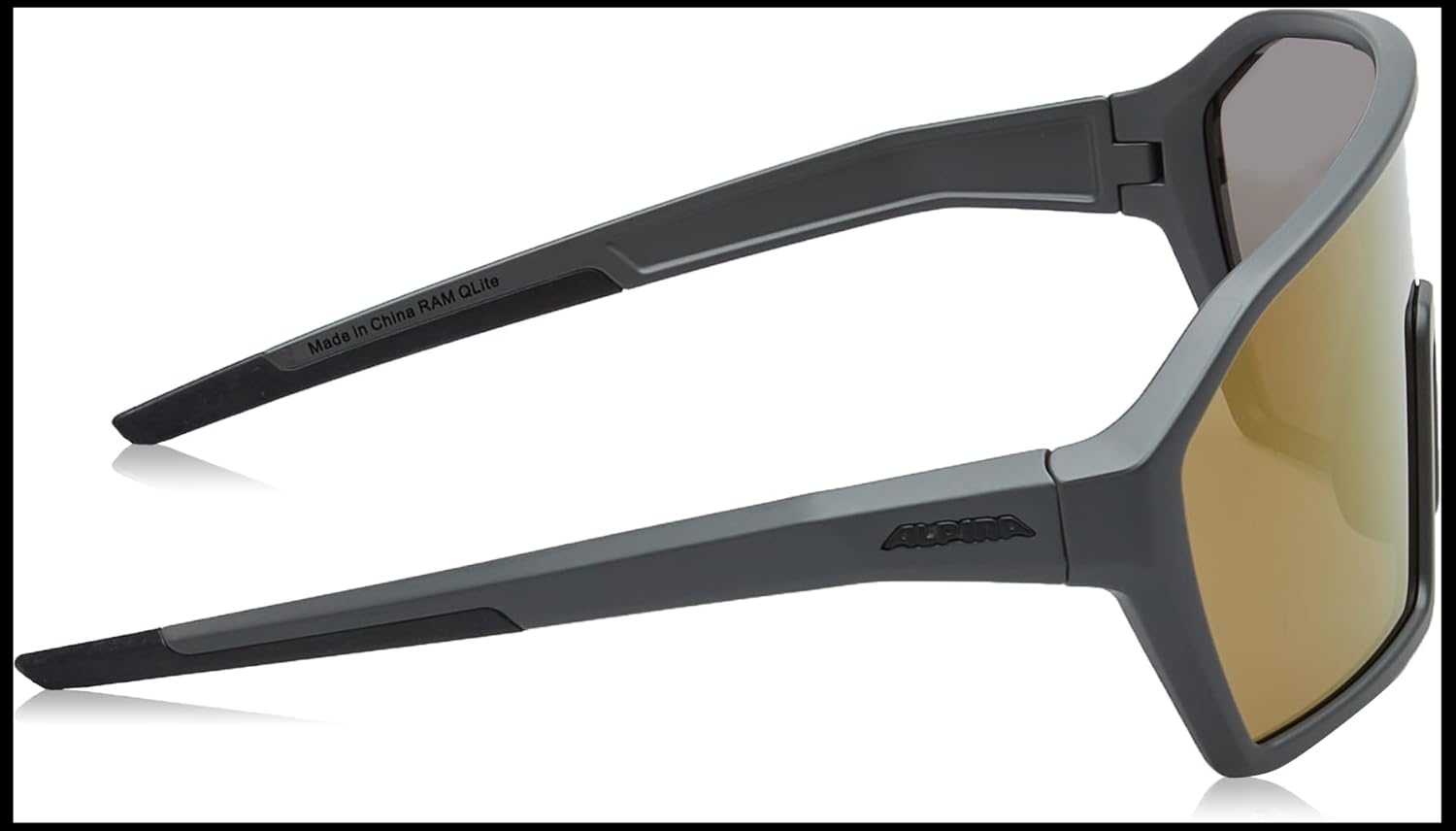 ALPINA Ram Hmg+ Occhiali sportivi Unisex - Adulto (Pacco da 1) - immagine 3