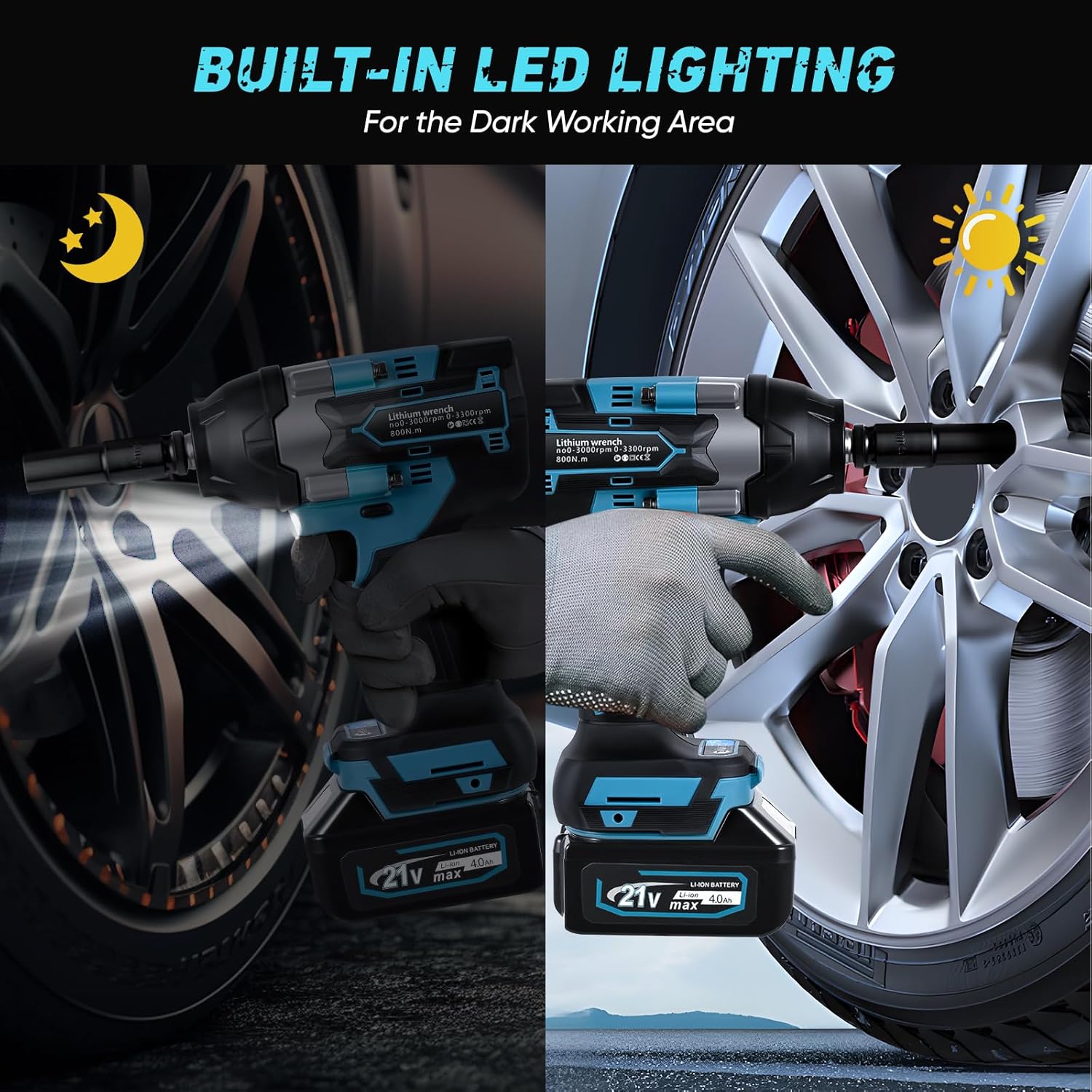 Tanniws Avvitatore a Impulsi 800N Brushless - immagine 7