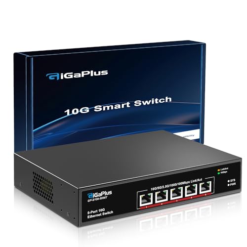 Switch Ethernet 5 porte 10 Gb Gigaplus