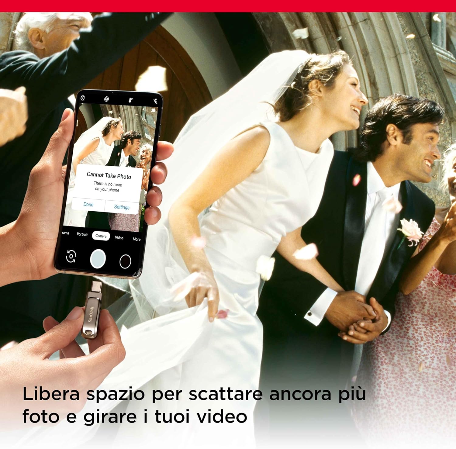 Sandisk 256GB Ultra Dual Drive Luxe USB Type-C - immagine 5