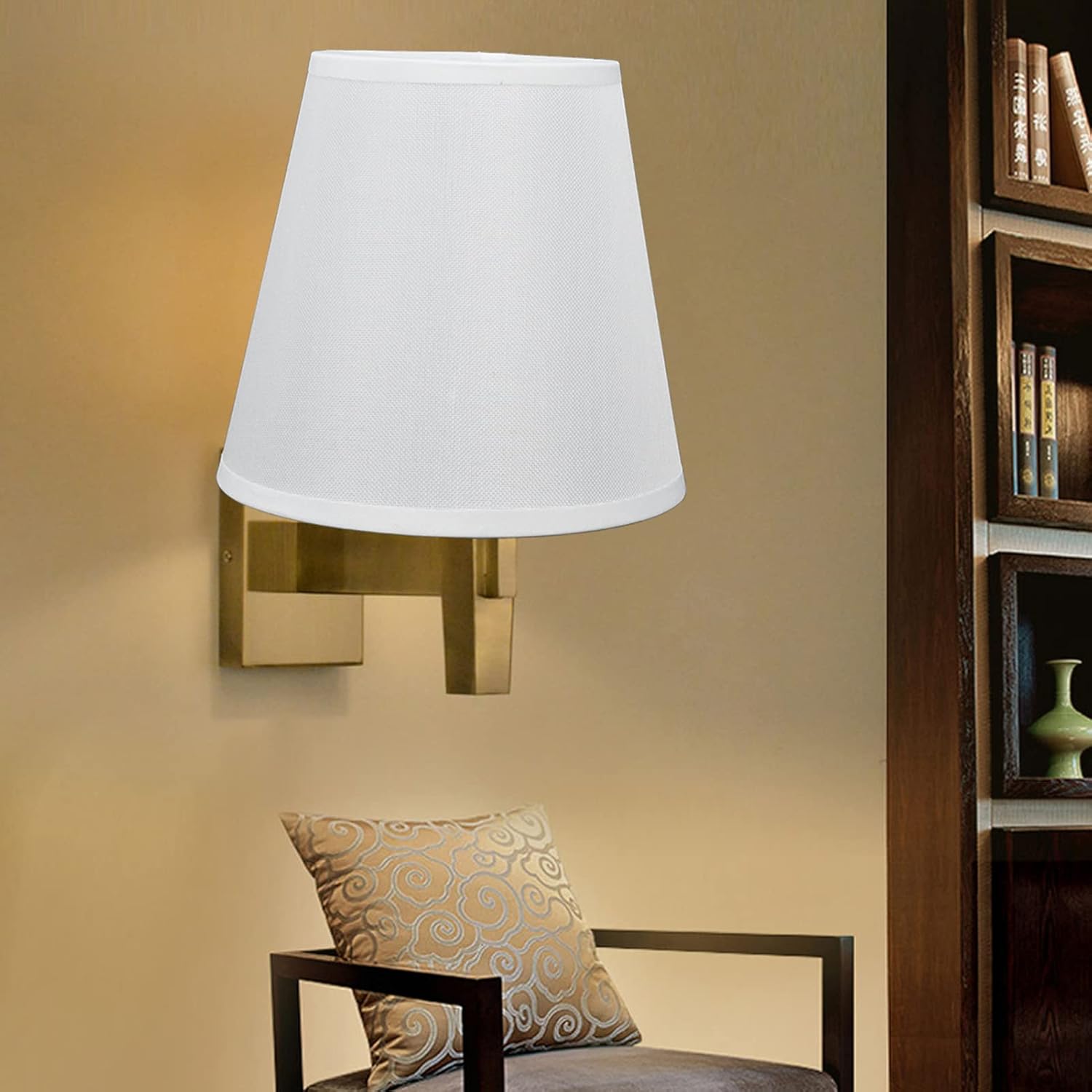 2 Pezzi Paralumi per Lampade in Tessuto, E14 - immagine 7