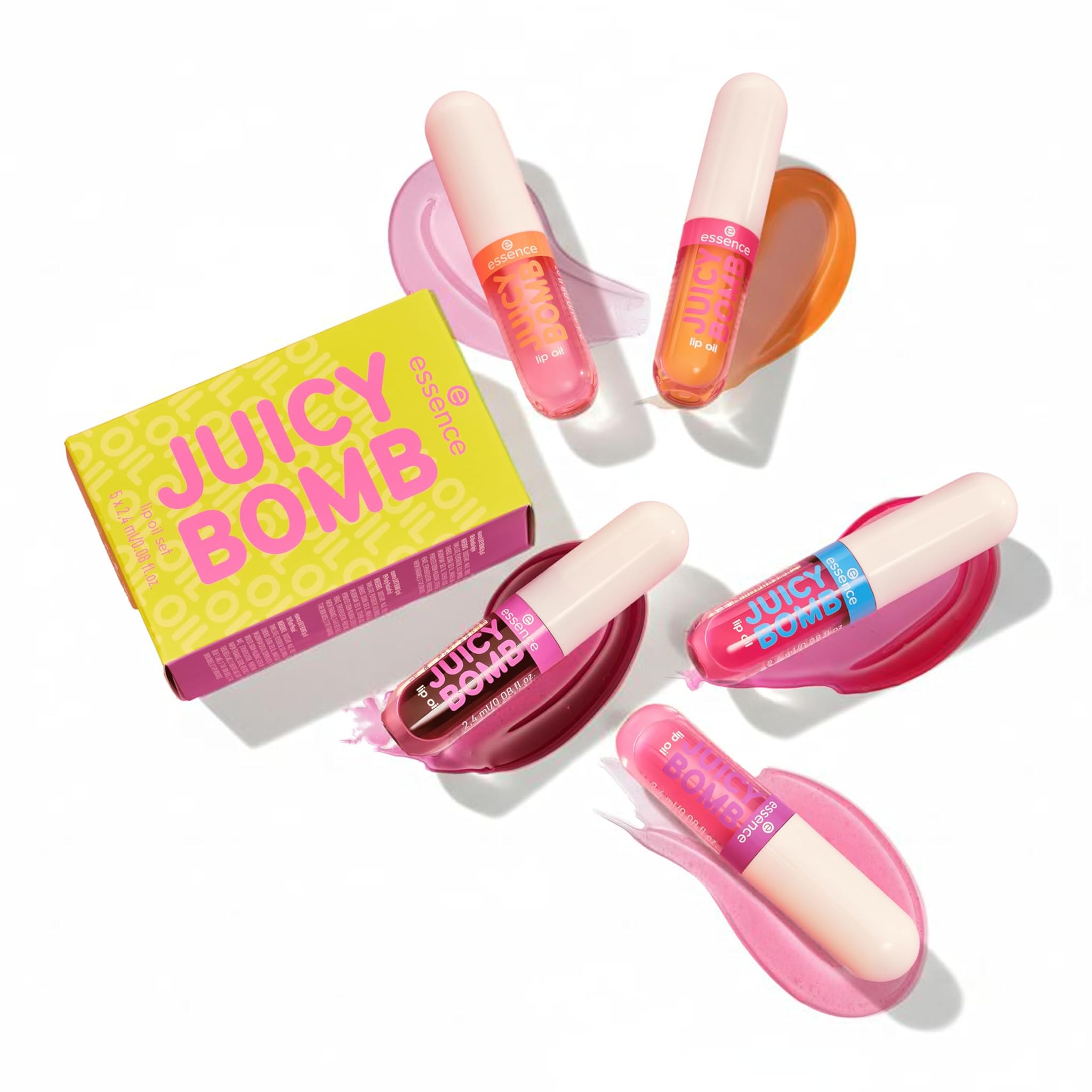 Essence JUICY BOMB lip oil set 02 POUT OF PARADISE