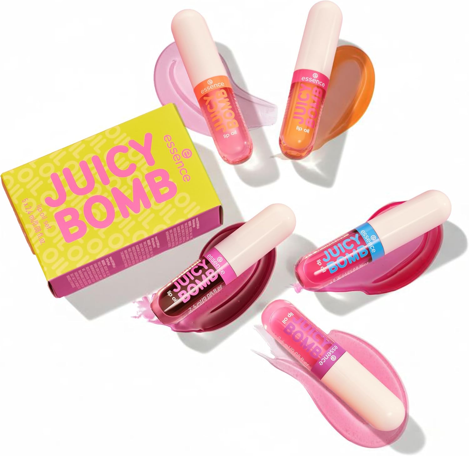Essence JUICY BOMB lip oil set 02 POUT OF PARADISE - immagine 1