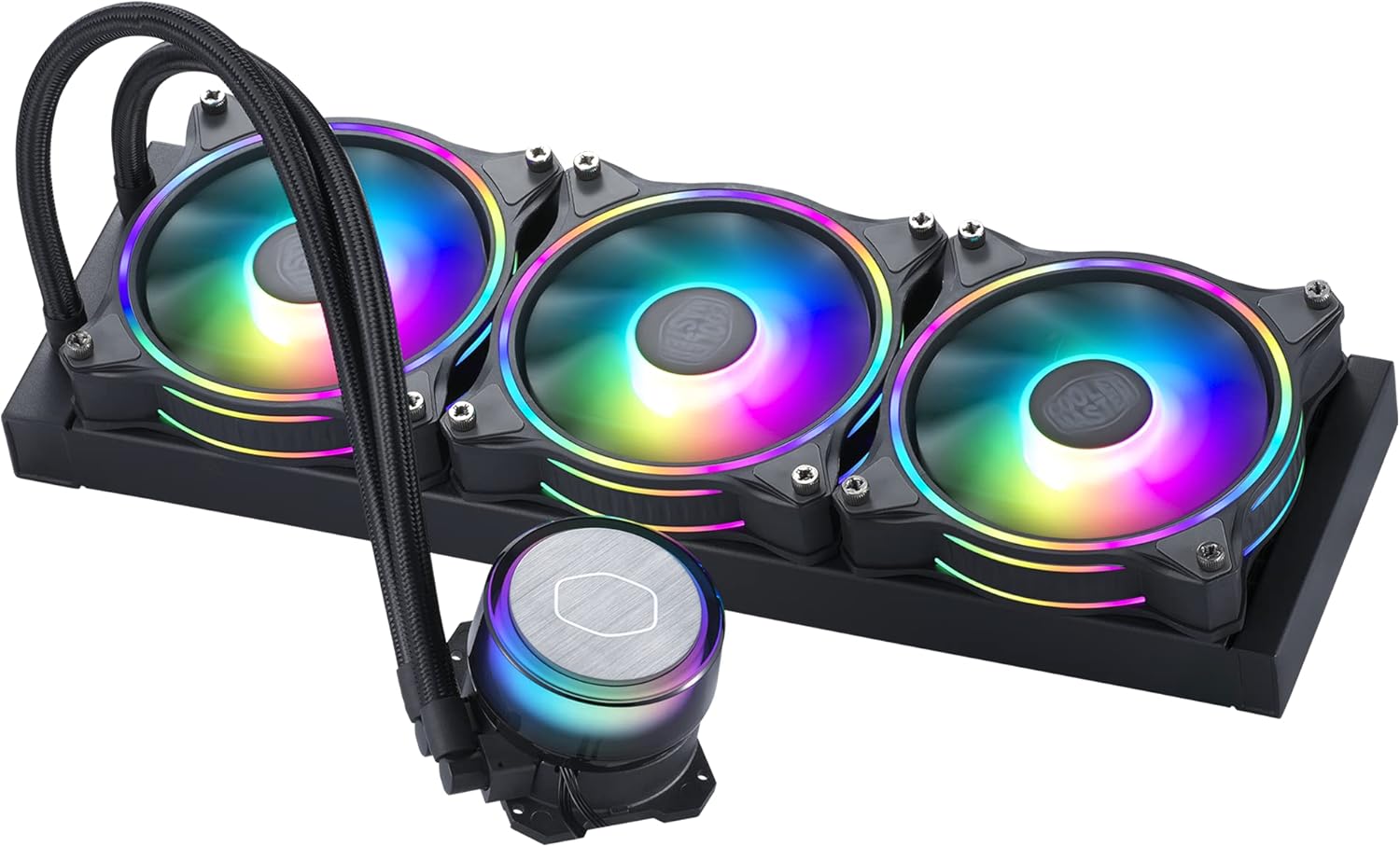 Cooler Master MasterLiquid ML360 Illusion ARGB AIO CPU Cooler - immagine 1