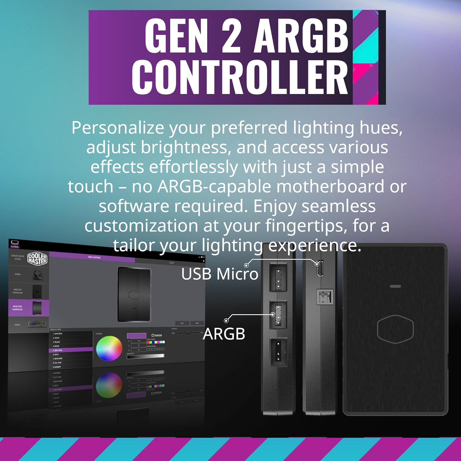 Cooler Master MasterLiquid ML360 Illusion ARGB AIO CPU Cooler - immagine 8