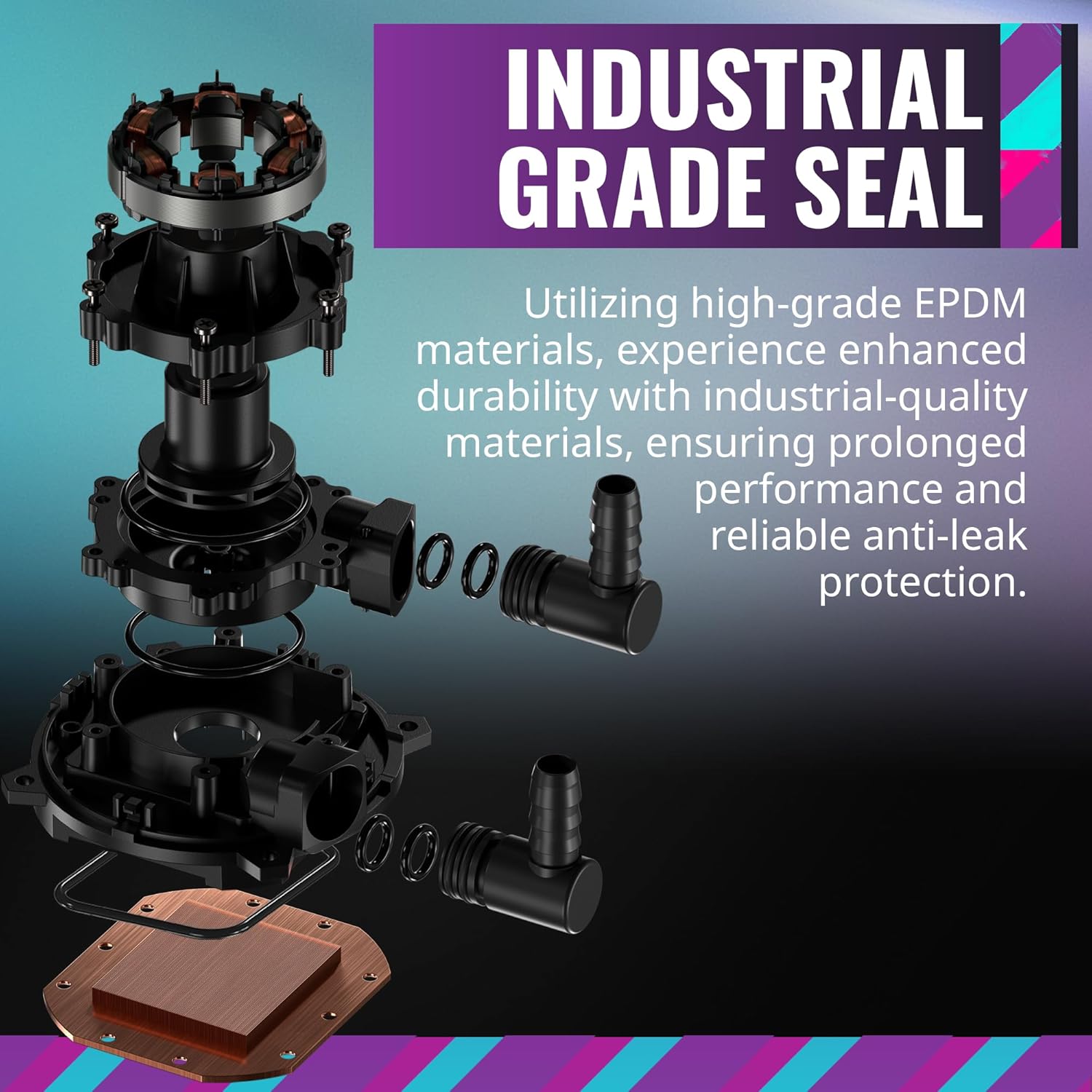 Cooler Master MasterLiquid ML360 Illusion ARGB AIO CPU Cooler - immagine 9