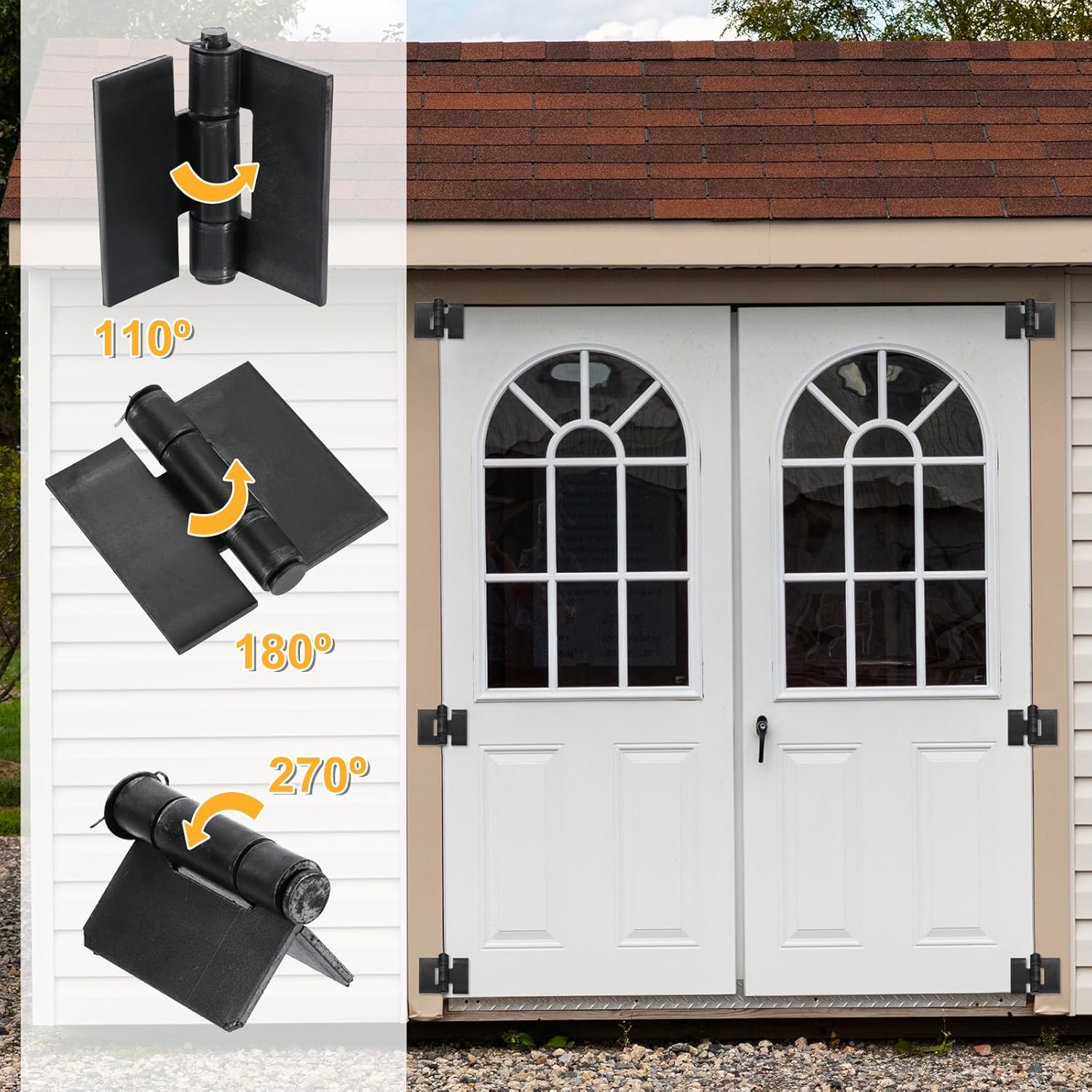 Quarkzman 4 Pz Cerniere Saldabili Resistenti - immagine 5