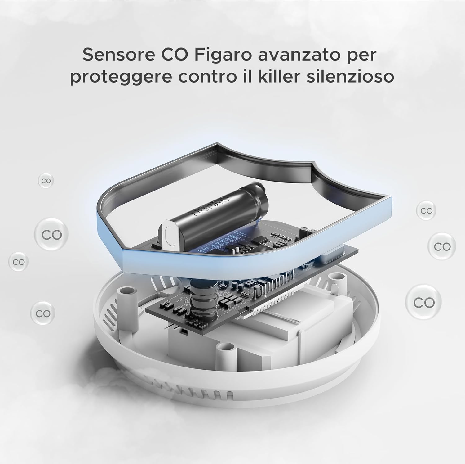 X-sense Rilevatore Monossido di Carbonio Wireless 1-Pack - immagine 6