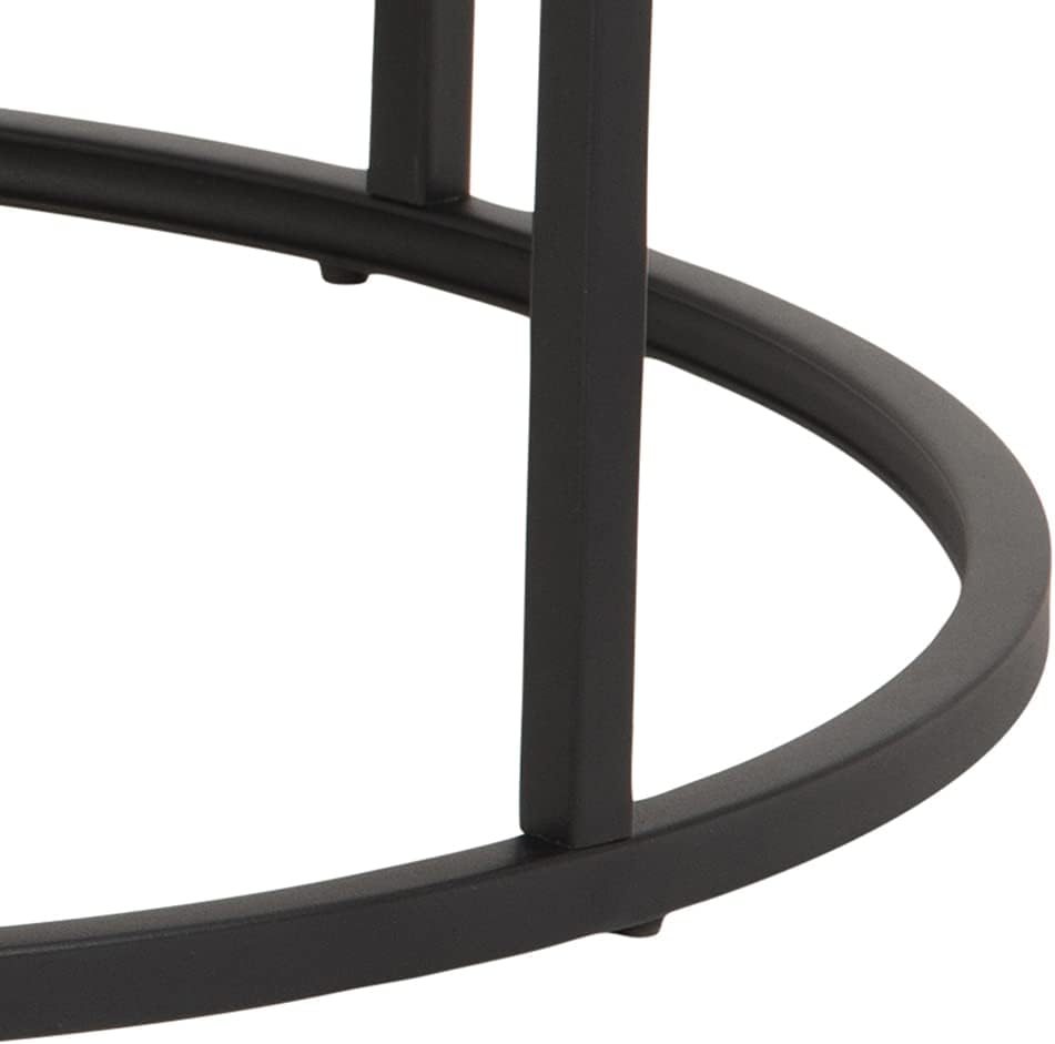 Ac Design Furniture Spencer Tavolino da Caffè, Naturale/Nero - immagine 6