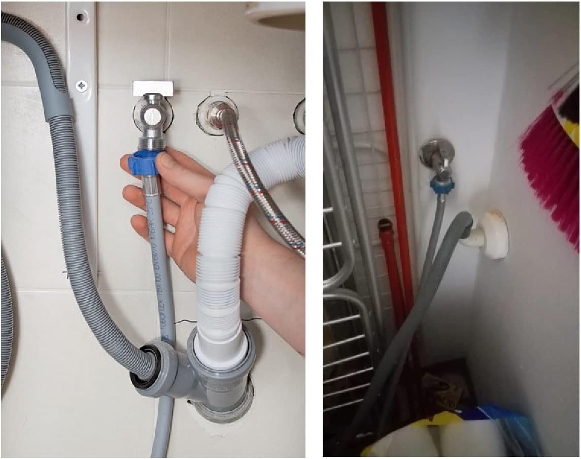 Zenzero® Rubinetto a Sfera in Ottone per Lavatrice - immagine 3