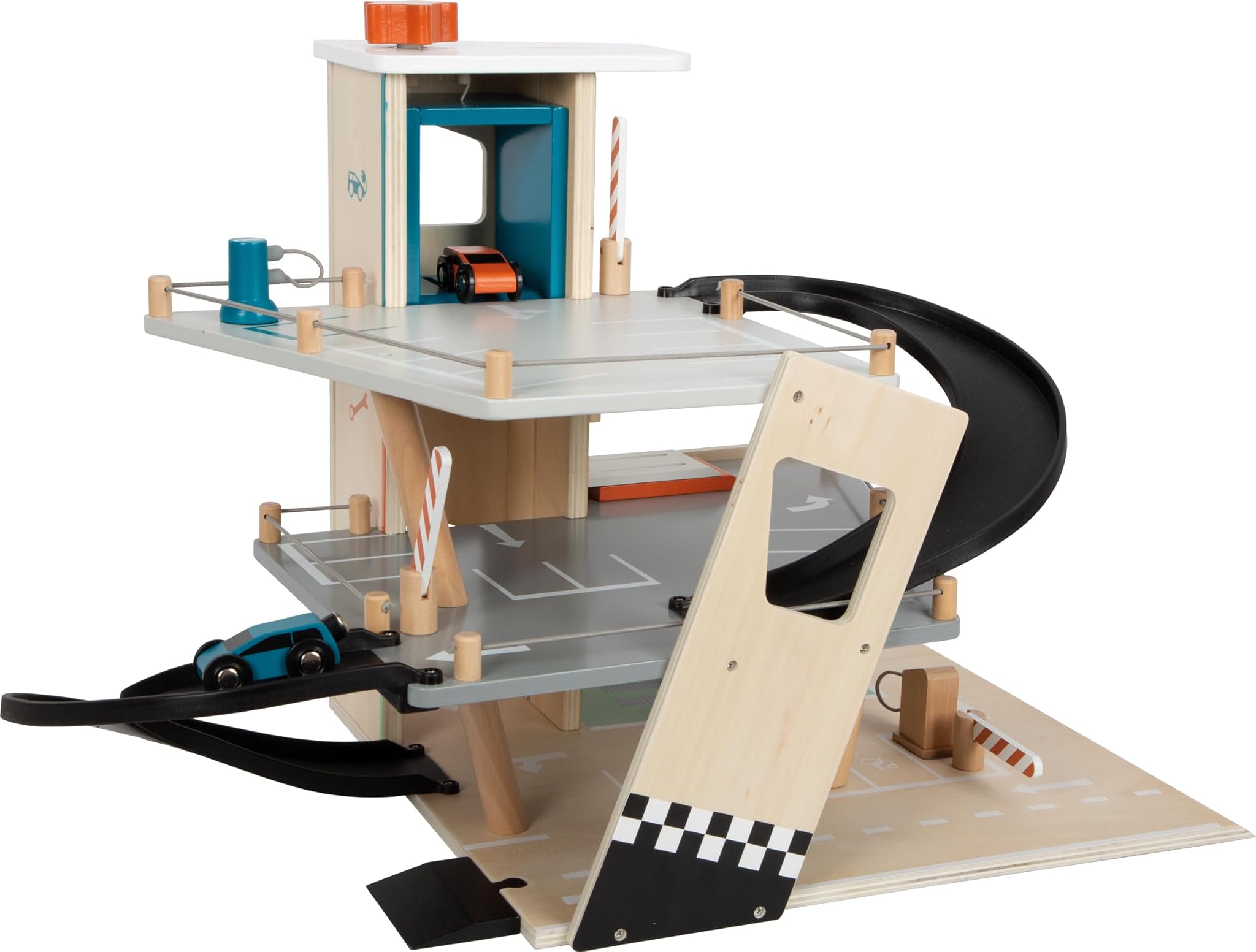 small foot Parcheggio Rallye 3 Piani in Legno