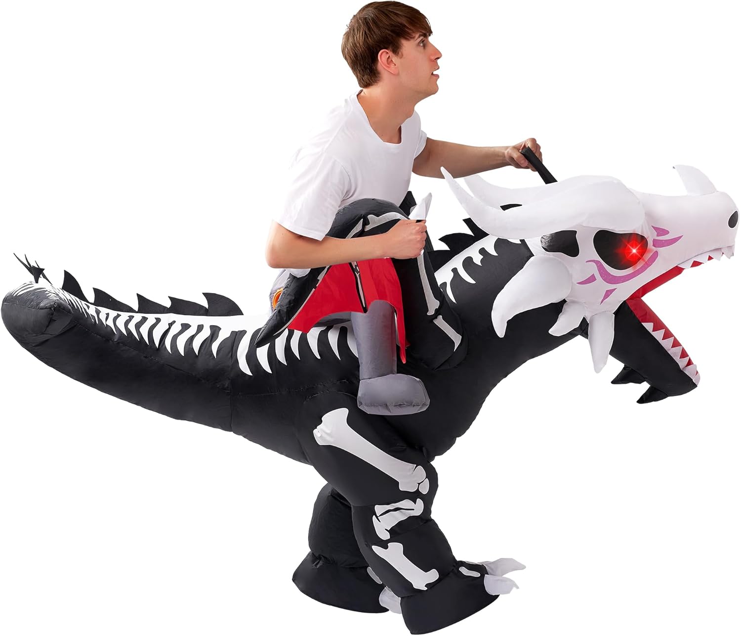 Drago scheletro freddo cavalcabile - immagine 1