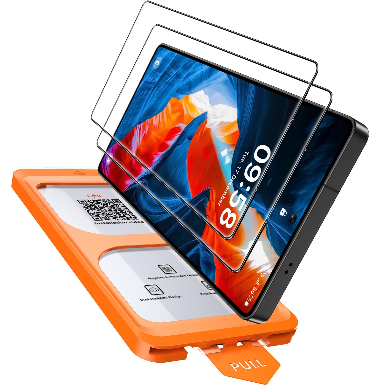 LϟK 2 Pezzi Vetro Temperato per Samsung Galaxy S25 Ultra