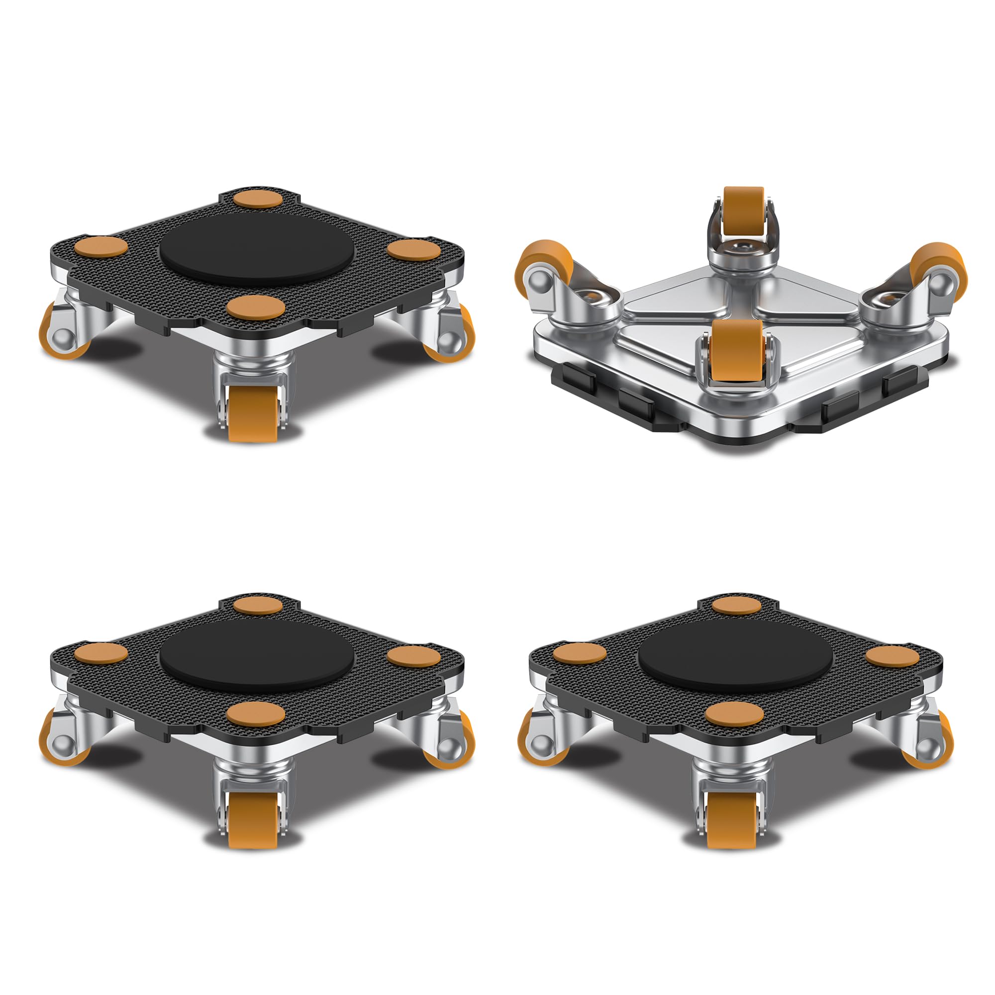 Oneon Set Pro per Spostamento Mobili 4-Pack