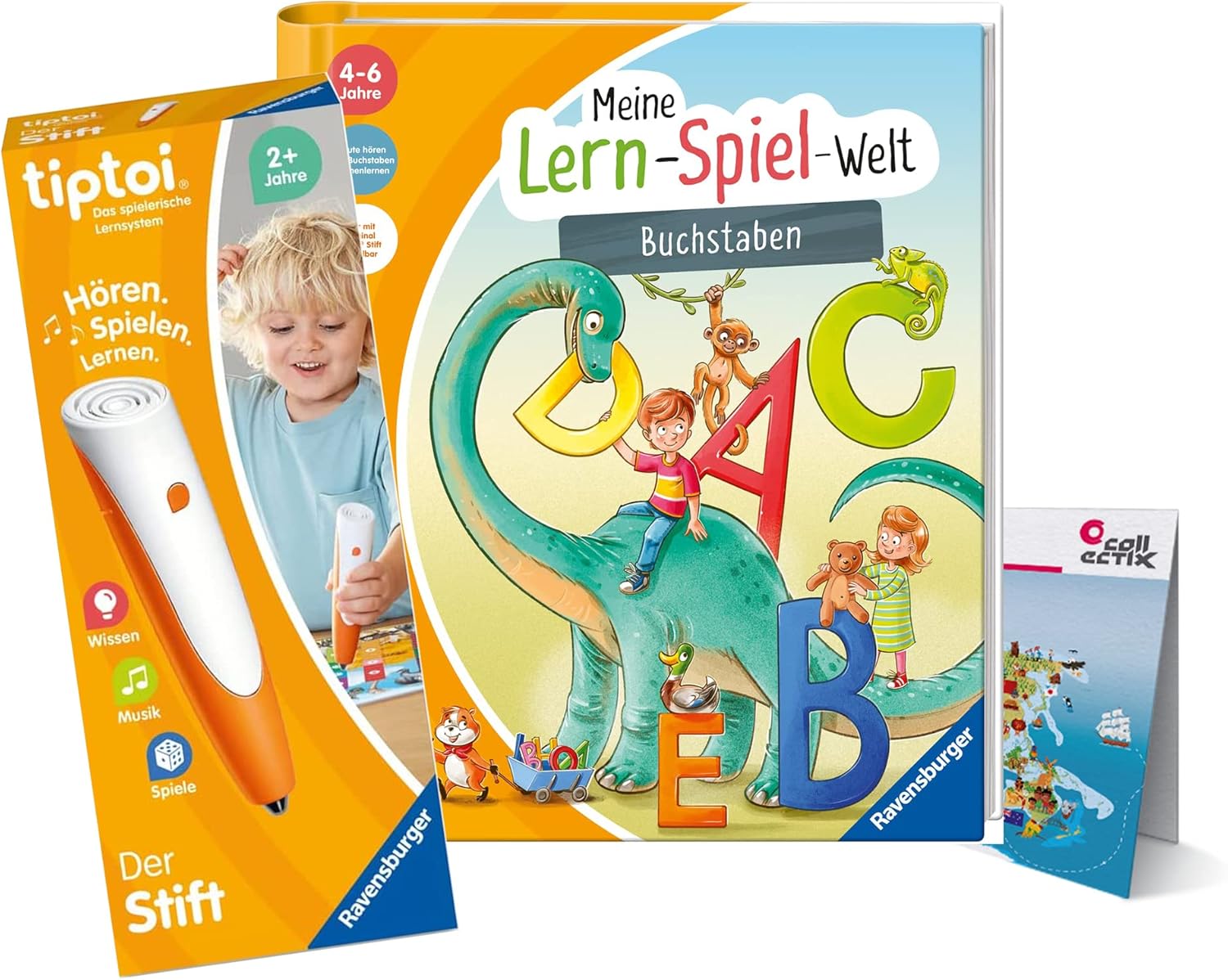 Ravensburger Tiptoi - Set con Lettere, Penna e Mappa - immagine 1