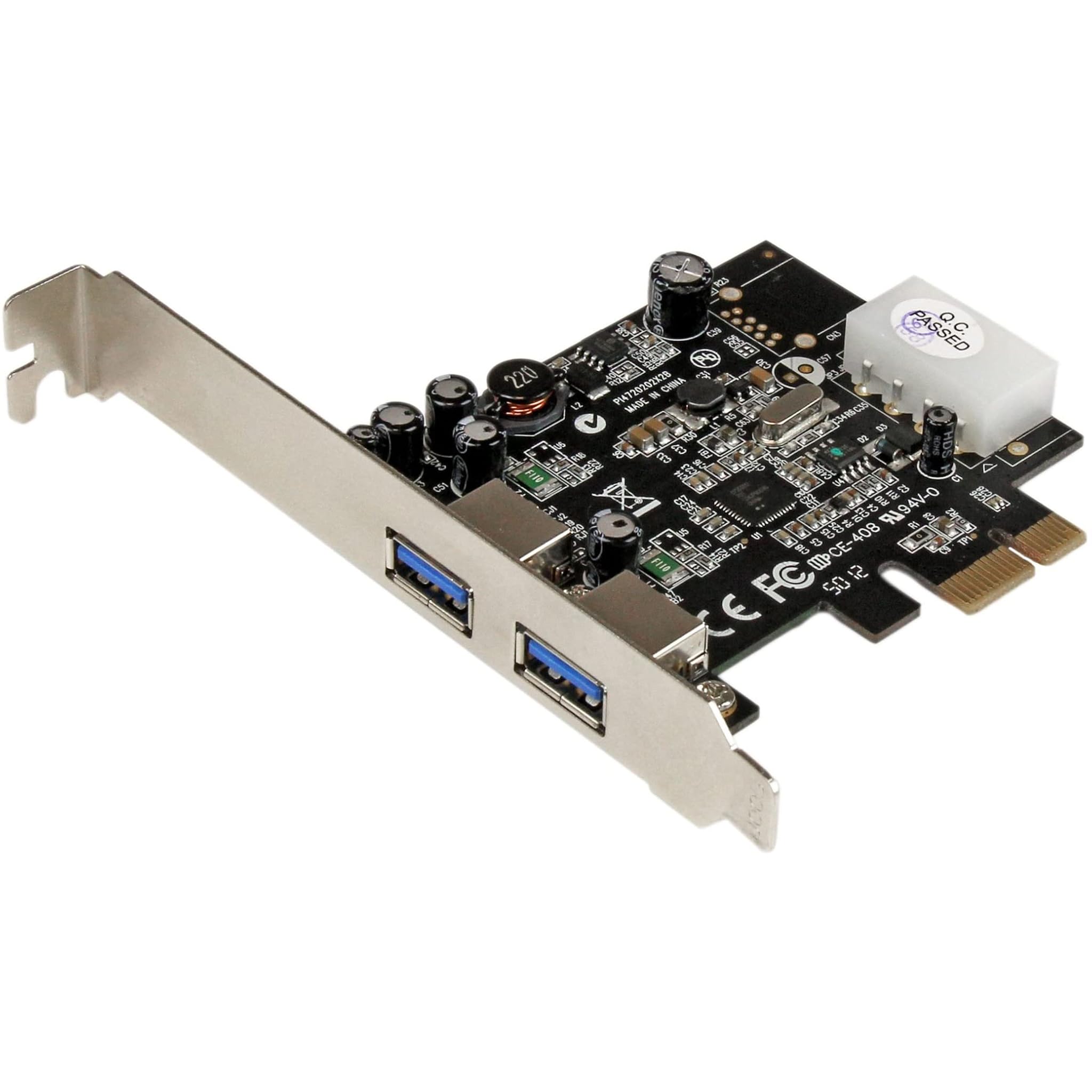 Startech.com Adattatore PCI Express USB 3.0 a 2 Porte