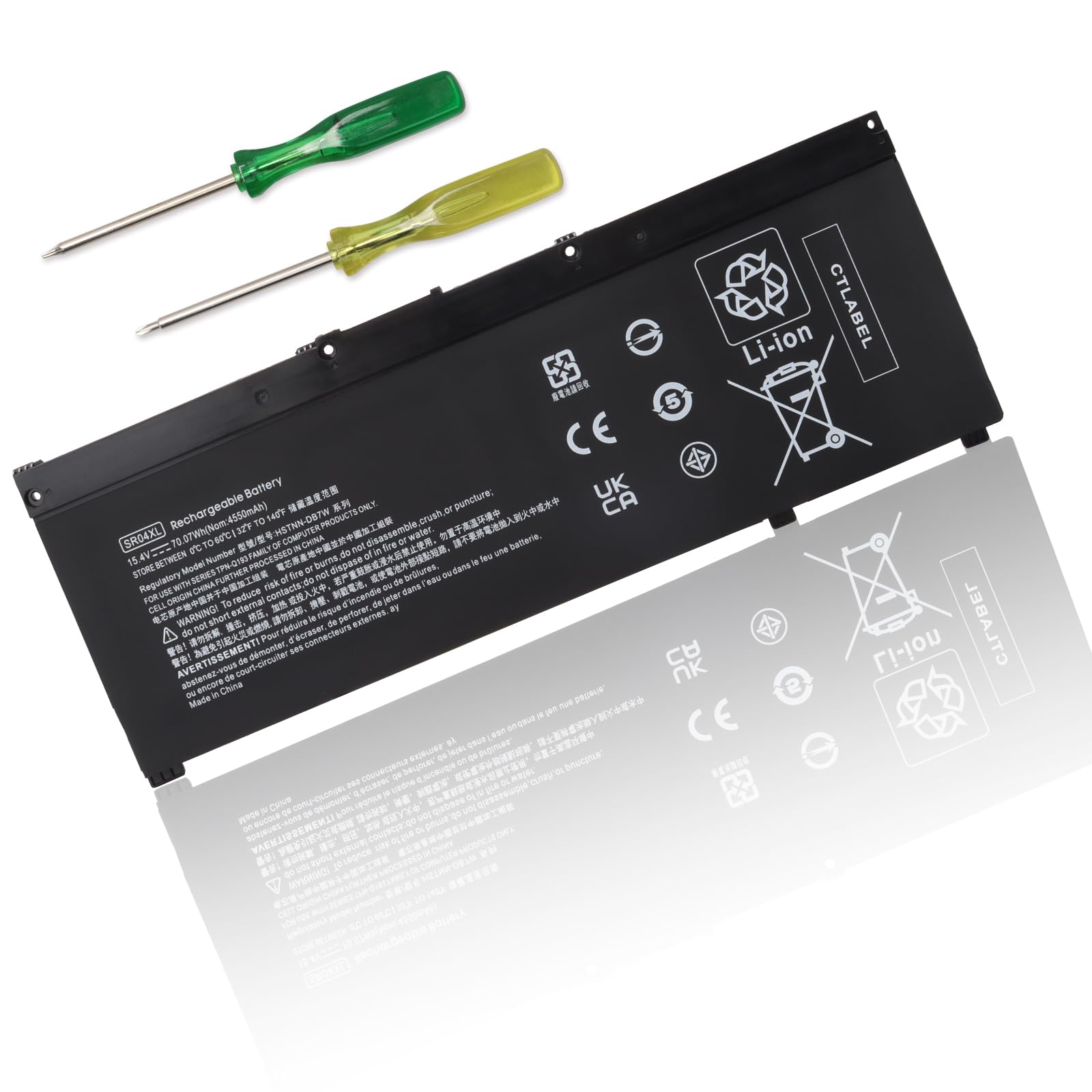 SR04XL Batteria per HP Omen 15, Pavilion Gaming 15