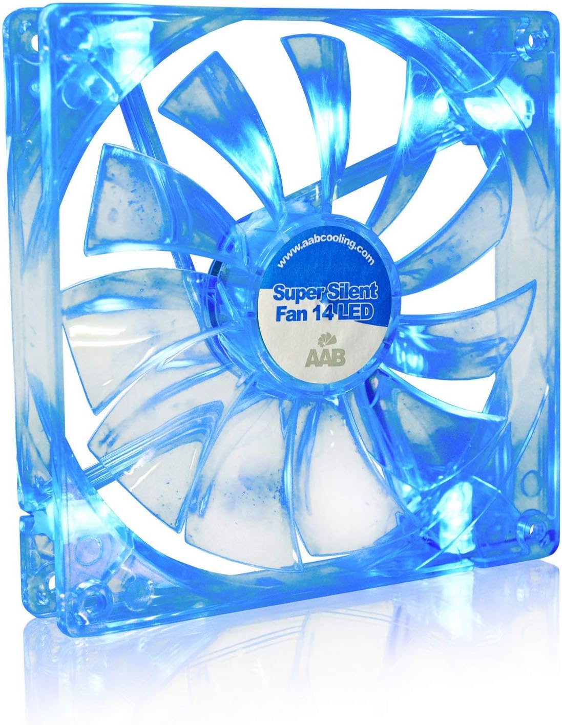 Aabcooling Super Silent Fan 14 Blue LED - 3 Pezzi - immagine 2