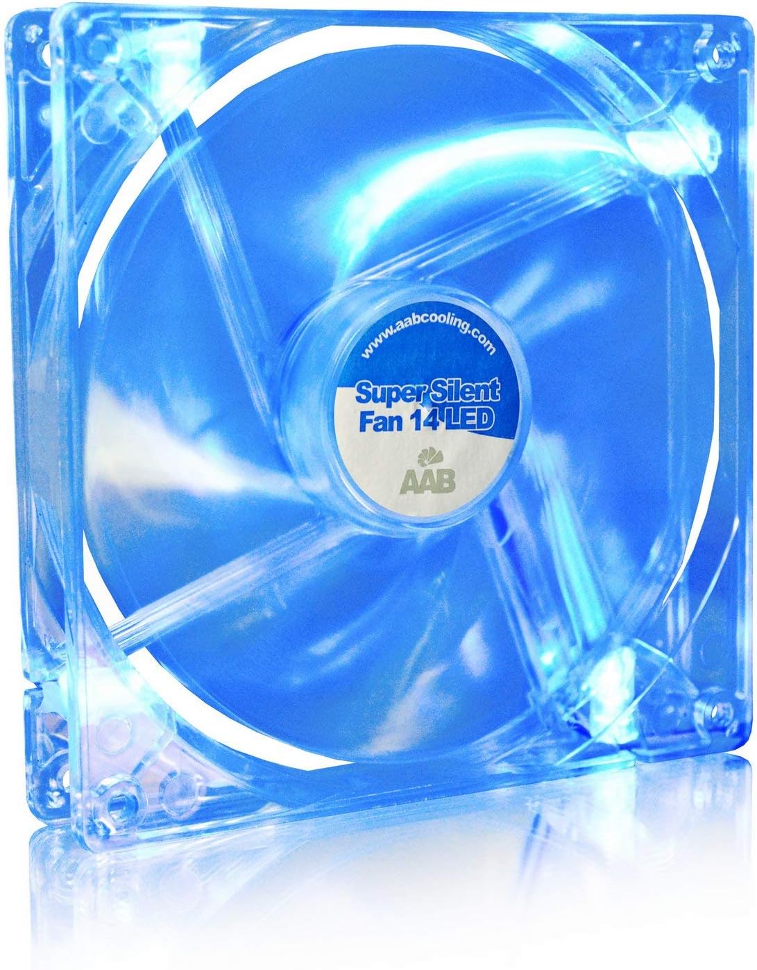 Aabcooling Super Silent Fan 14 Blue LED - 3 Pezzi - immagine 3