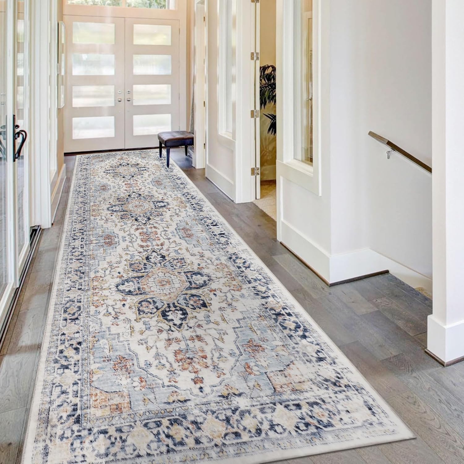 Homcomodar Tappeto Corridoio Moderno 80x300cm