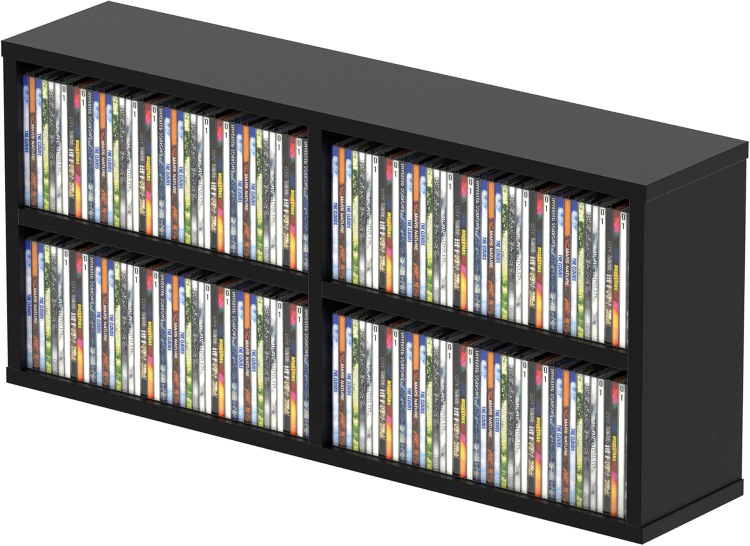 Glorious CD Box 180 - Scatola per Compact Disc, Nero - immagine 1