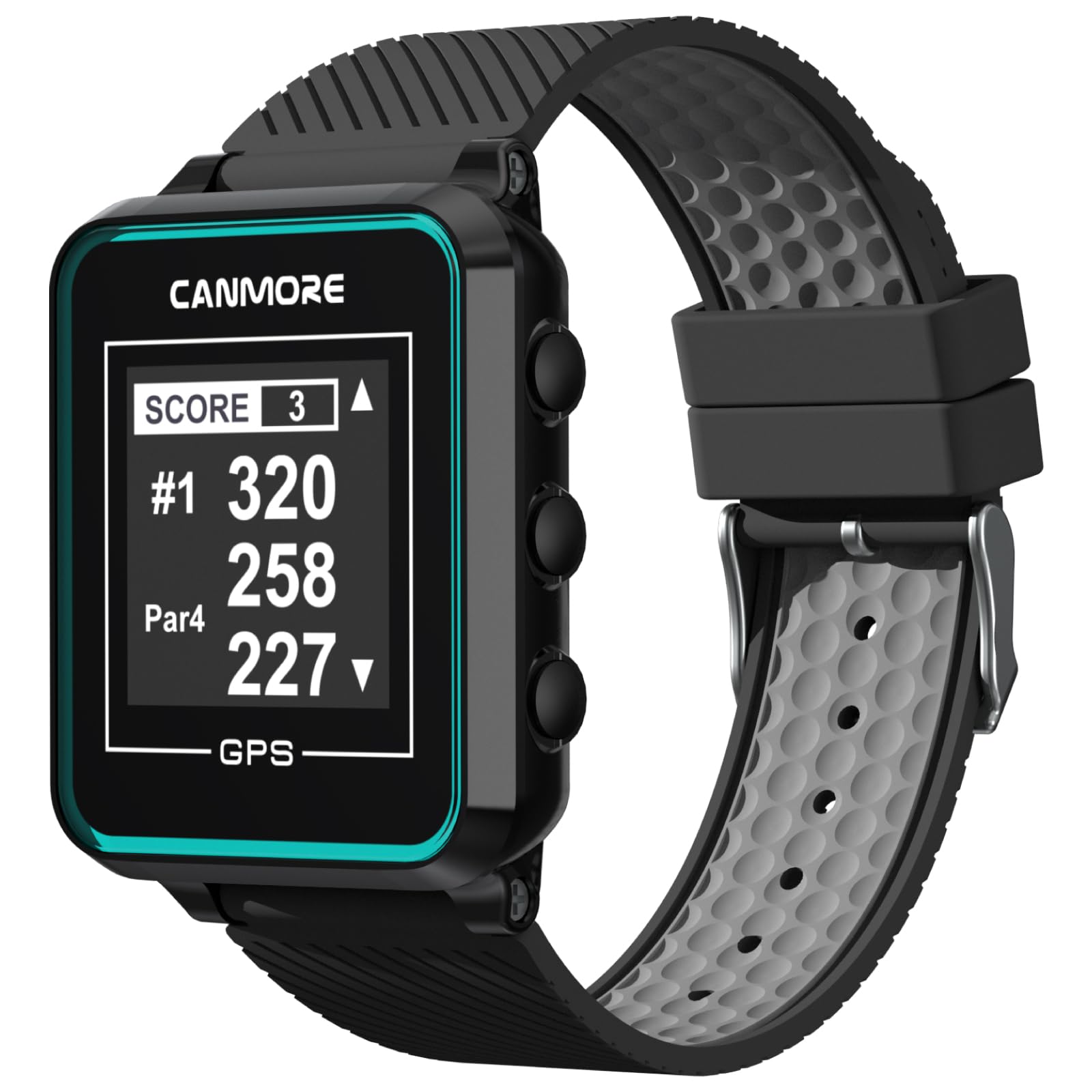 Canmore TW356 - Orologio GPS da Golf, Nero