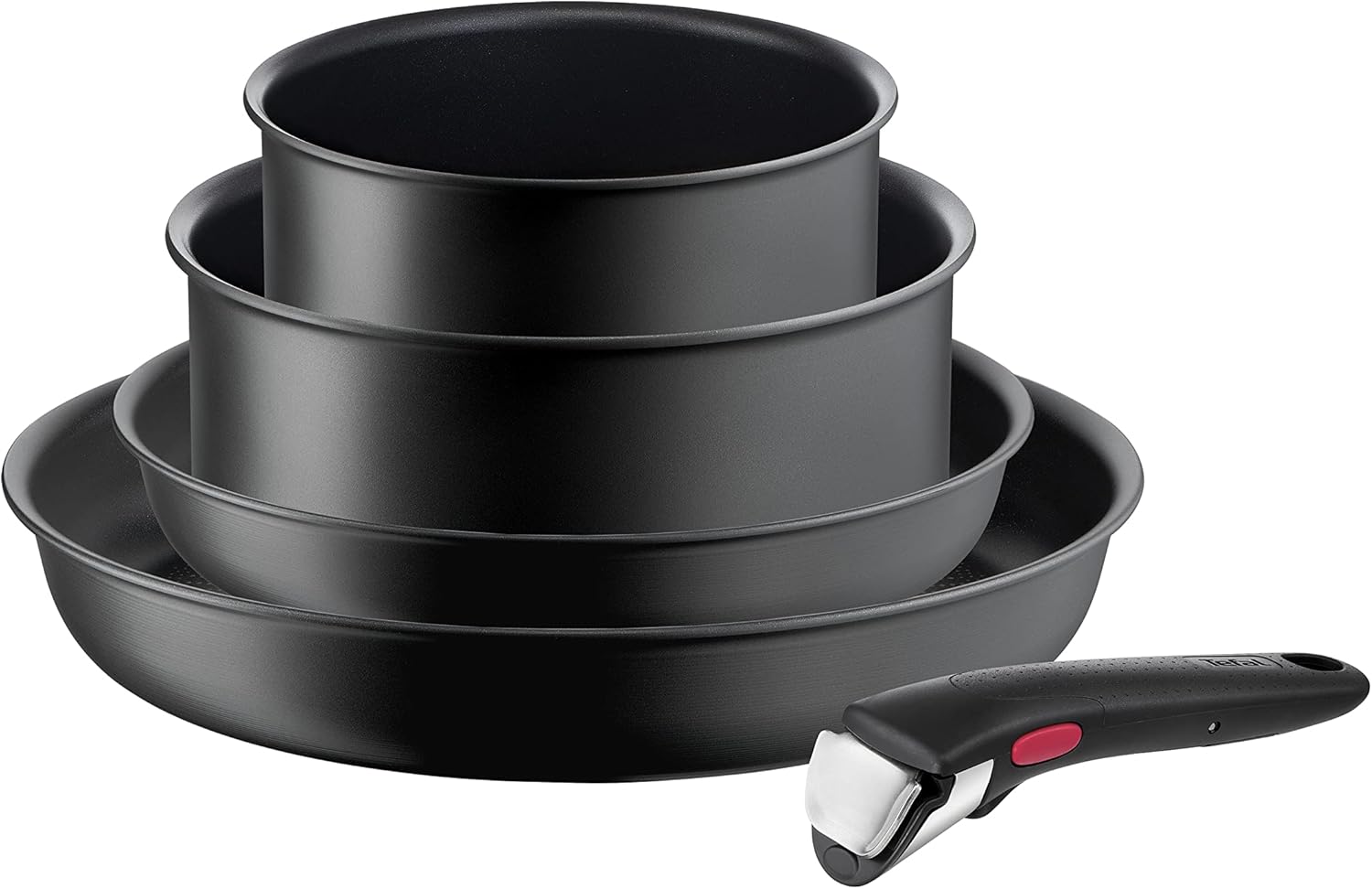 Tefal Ingenio Ultimate L76495 - Set Pentole 5 pezzi, Nero - immagine 1