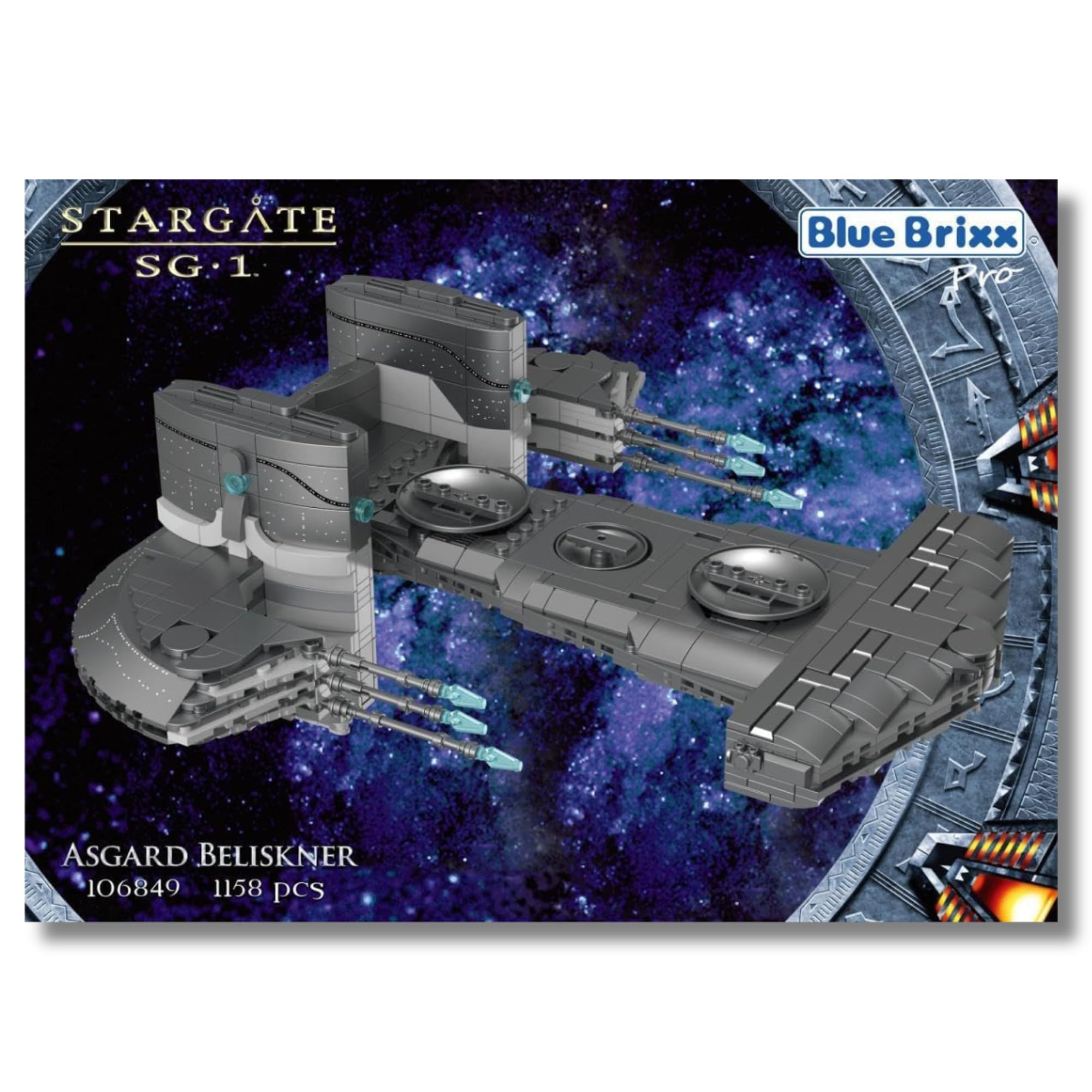 Bluebrixx Pro 106849 - Nave Asgard Beliskner