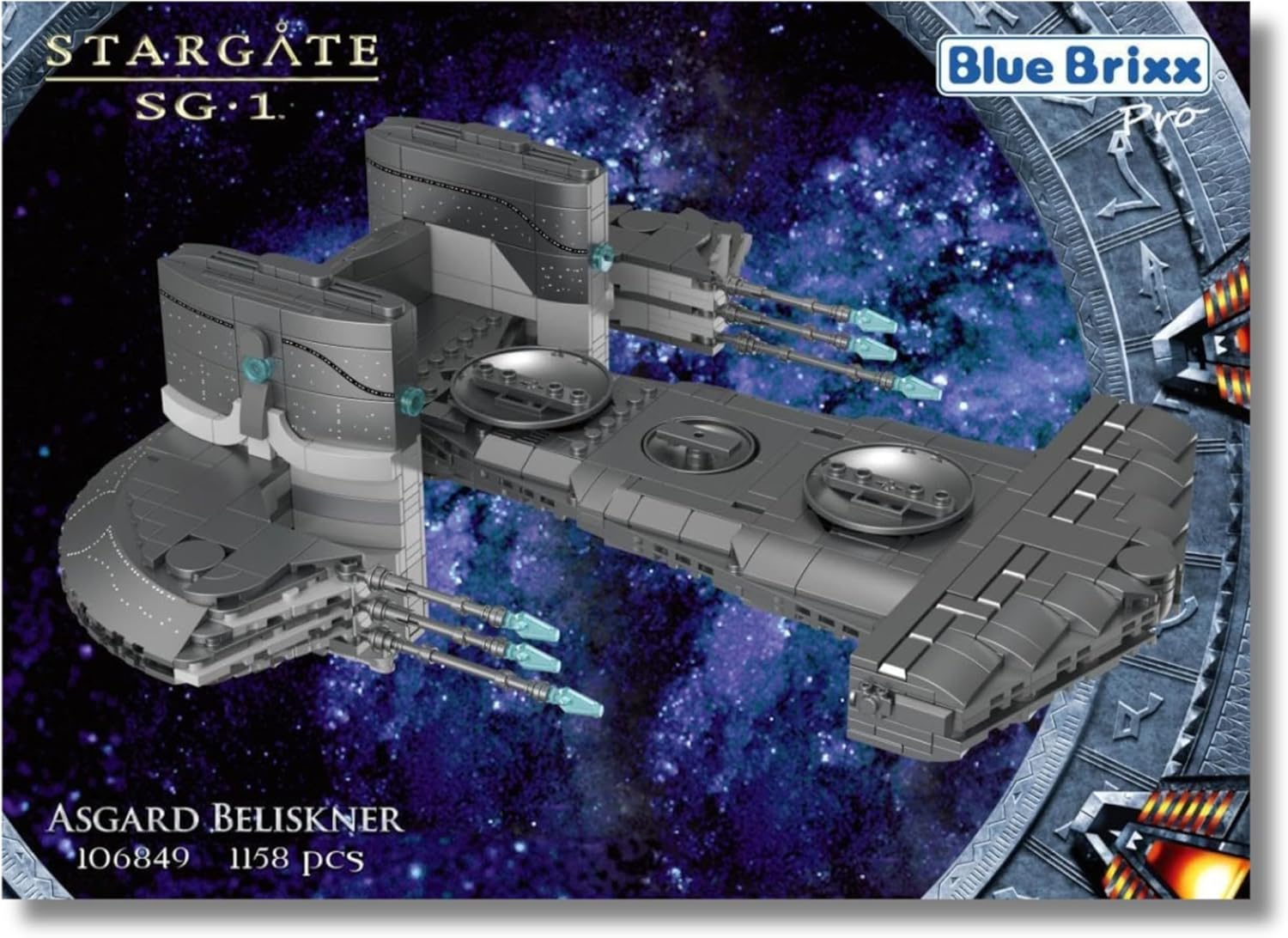 Bluebrixx Pro 106849 - Nave Asgard Beliskner - immagine 1