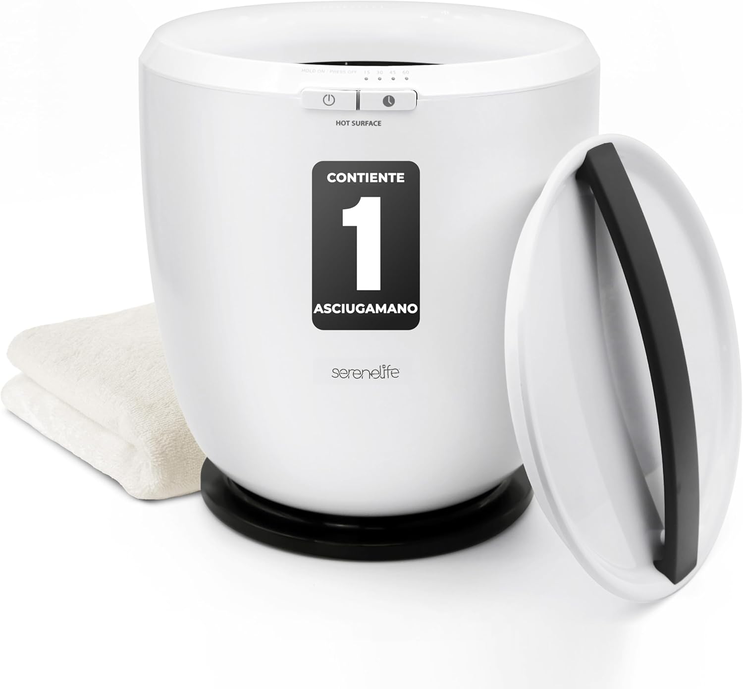 SereneLife Scaldasalviette Elettrico 12L, 500W