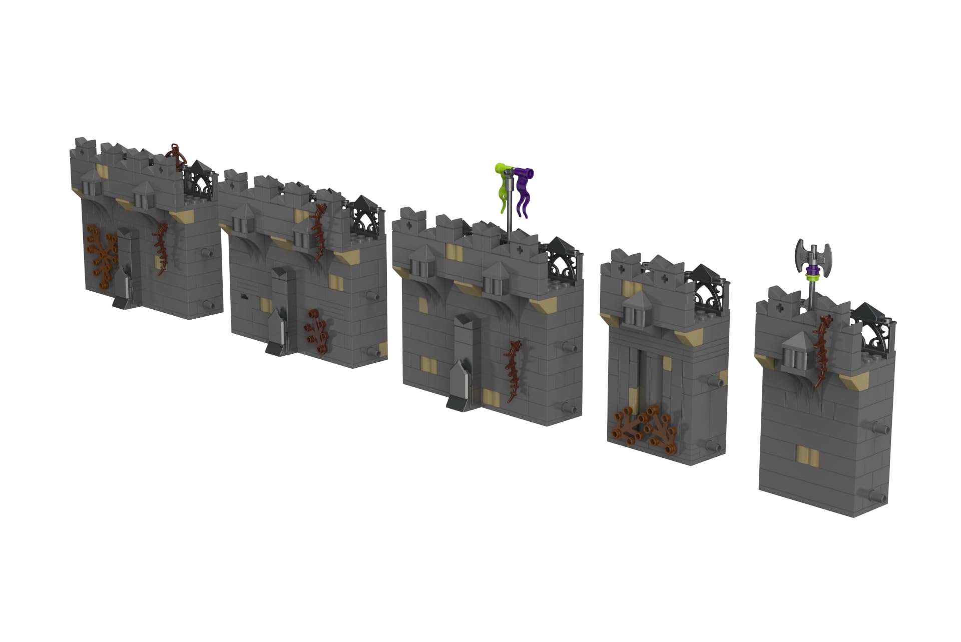 BlueBrixx Pro 108475 - Fortezza Rabenstein Estensione