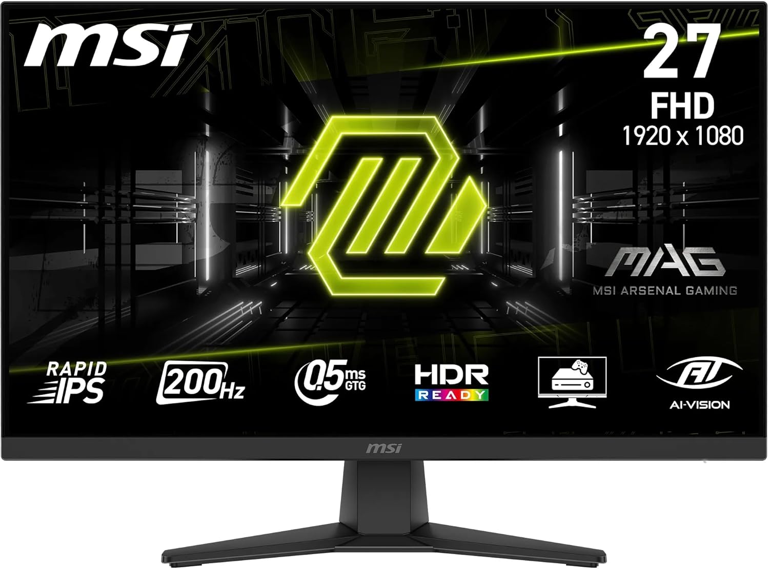 Msi Mag 272F Monitor Gaming 27" FHD 200Hz 0,5ms - immagine 1