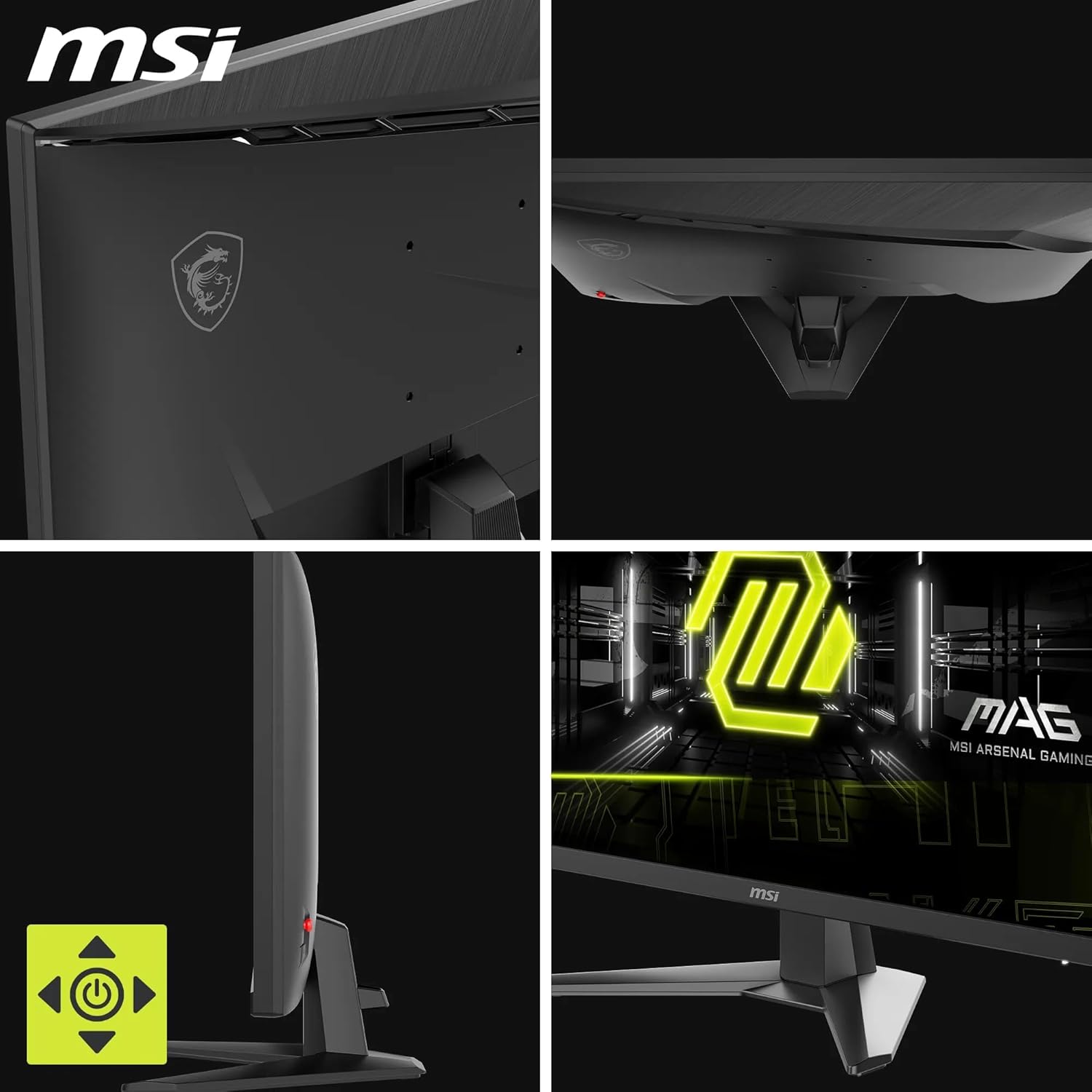 Msi Mag 272F Monitor Gaming 27" FHD 200Hz 0,5ms - immagine 5
