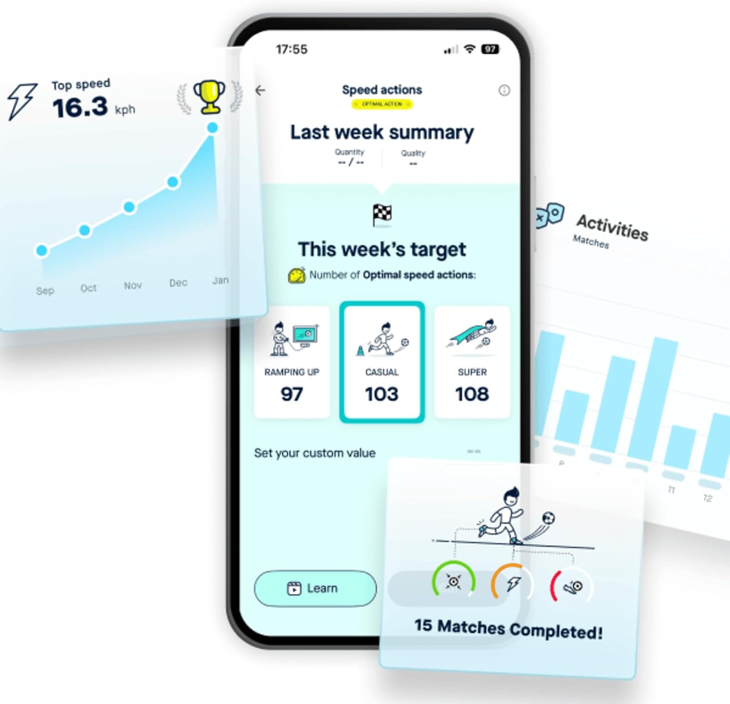 Playermaker Smart Football Tracker per Tacchetti - immagine 5