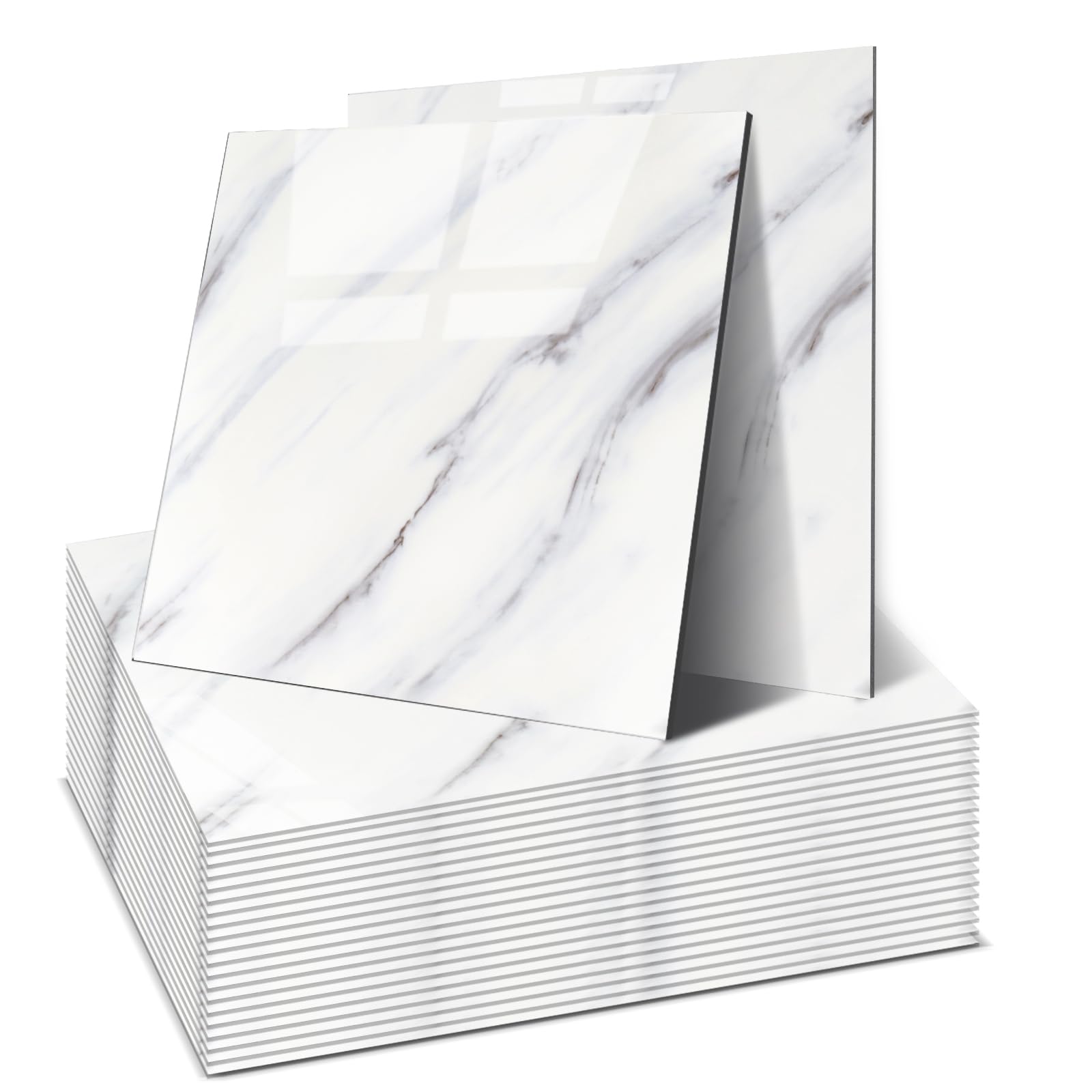 Piastrelle Autoadesive da Parete 30x30 cm - 22 Pezzi