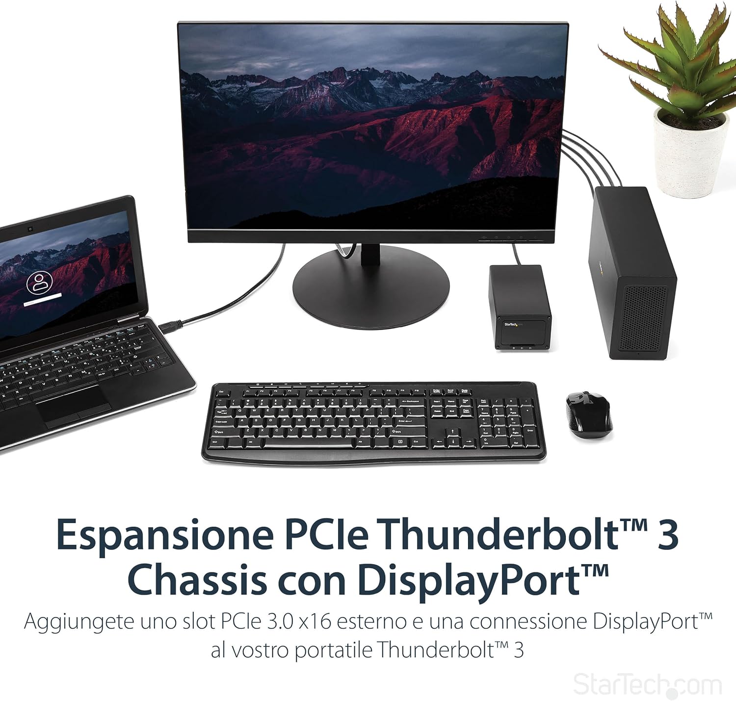 Startech.com Chassis Espansione Thunderbolt 3 a PCI Express - immagine 2