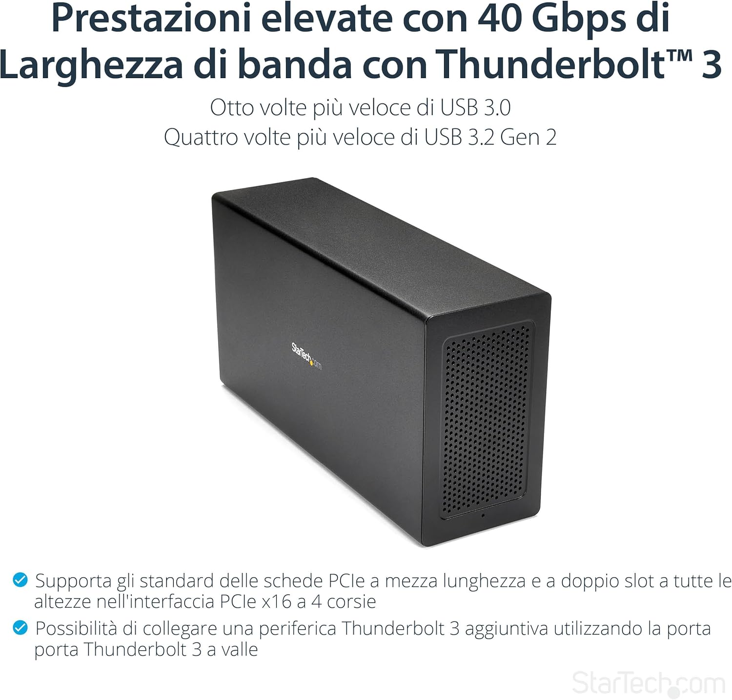 Startech.com Chassis Espansione Thunderbolt 3 a PCI Express - immagine 3