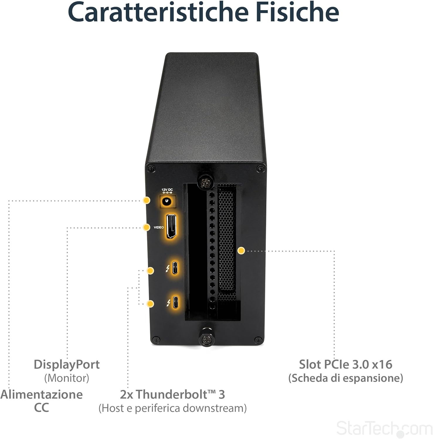 Startech.com Chassis Espansione Thunderbolt 3 a PCI Express - immagine 5