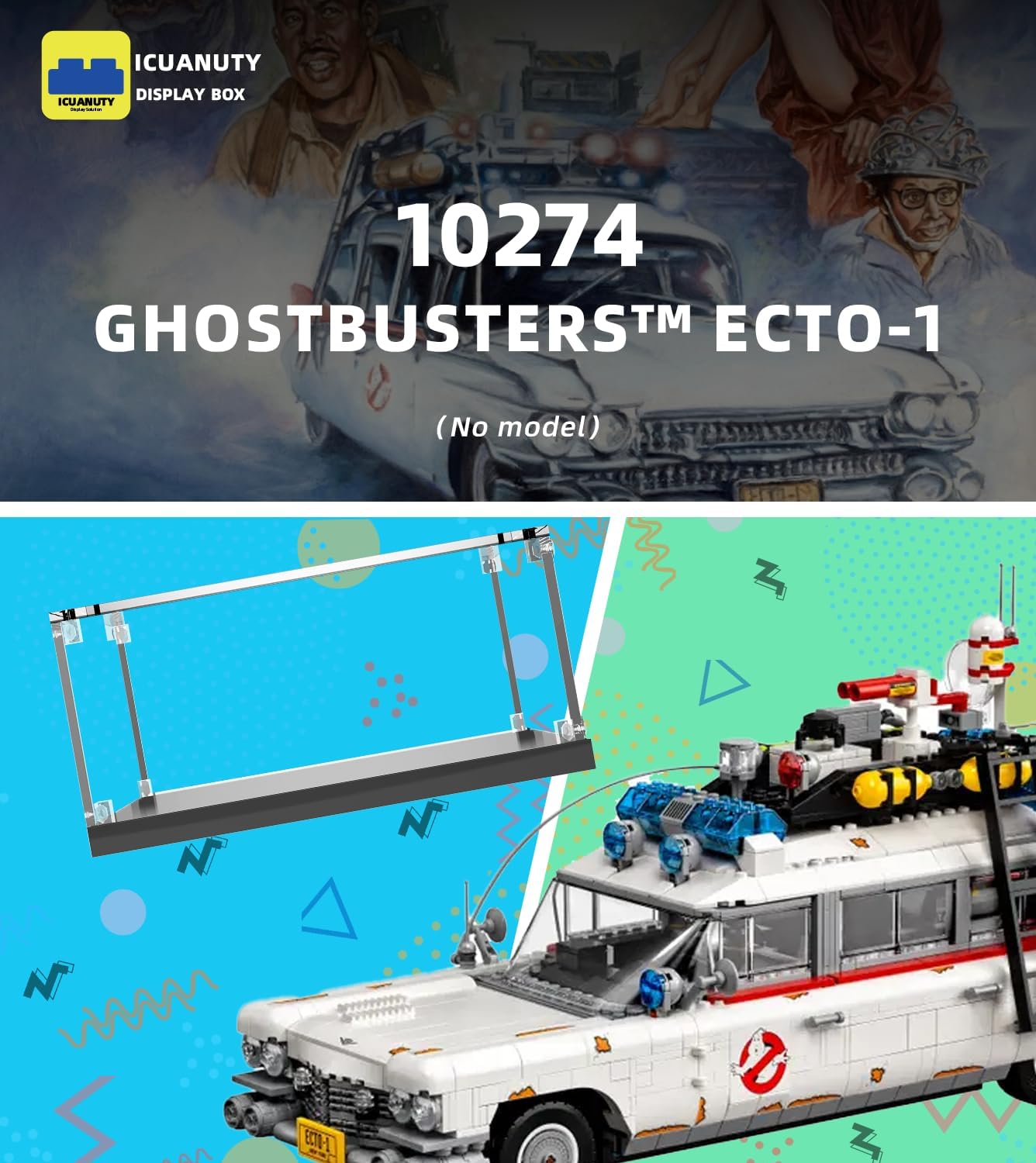 Icuanuty Vetrina Acrilico per Lego Icons - immagine 4