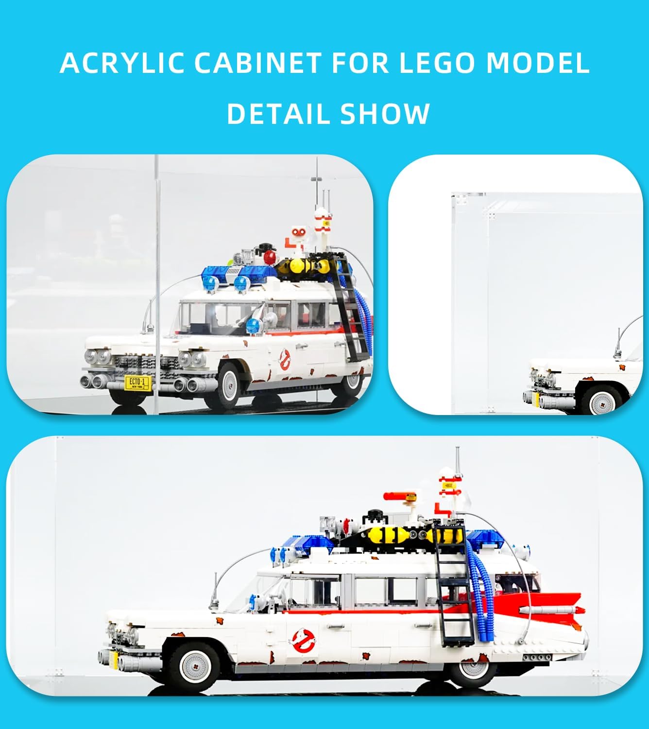 Icuanuty Vetrina Acrilico per Lego Icons - immagine 6