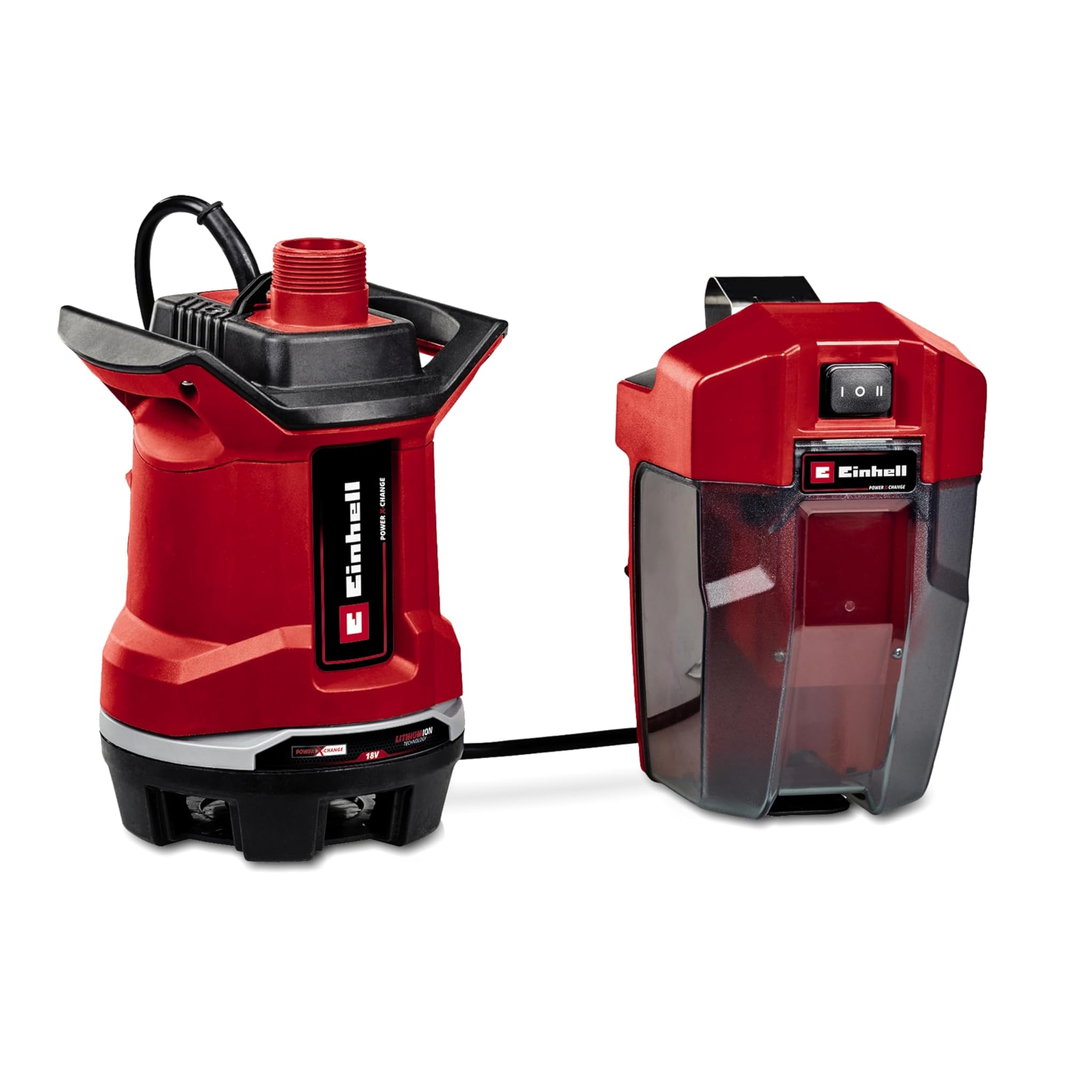Einhell Pompa Acque Scure a Batteria GE-DP 18/25 Li-Solo