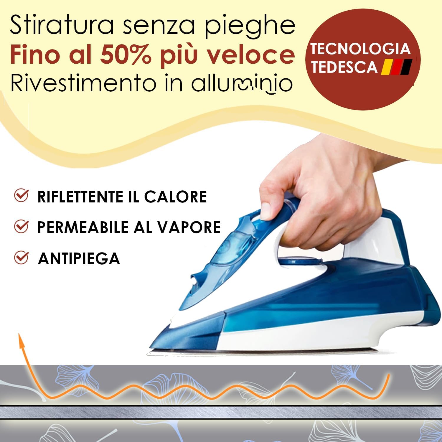 Copriasse da Stiro Universale 120x40cm - immagine 3