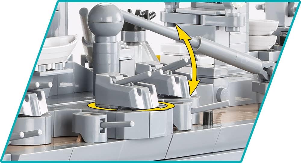 COBI Klocki Historical Collection Battleship Gneisenau - immagine 4