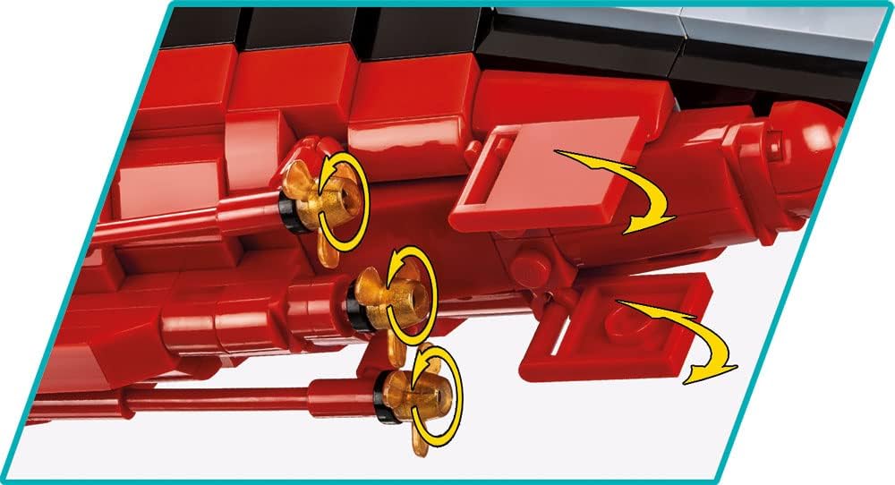 COBI Klocki Historical Collection Battleship Gneisenau - immagine 5