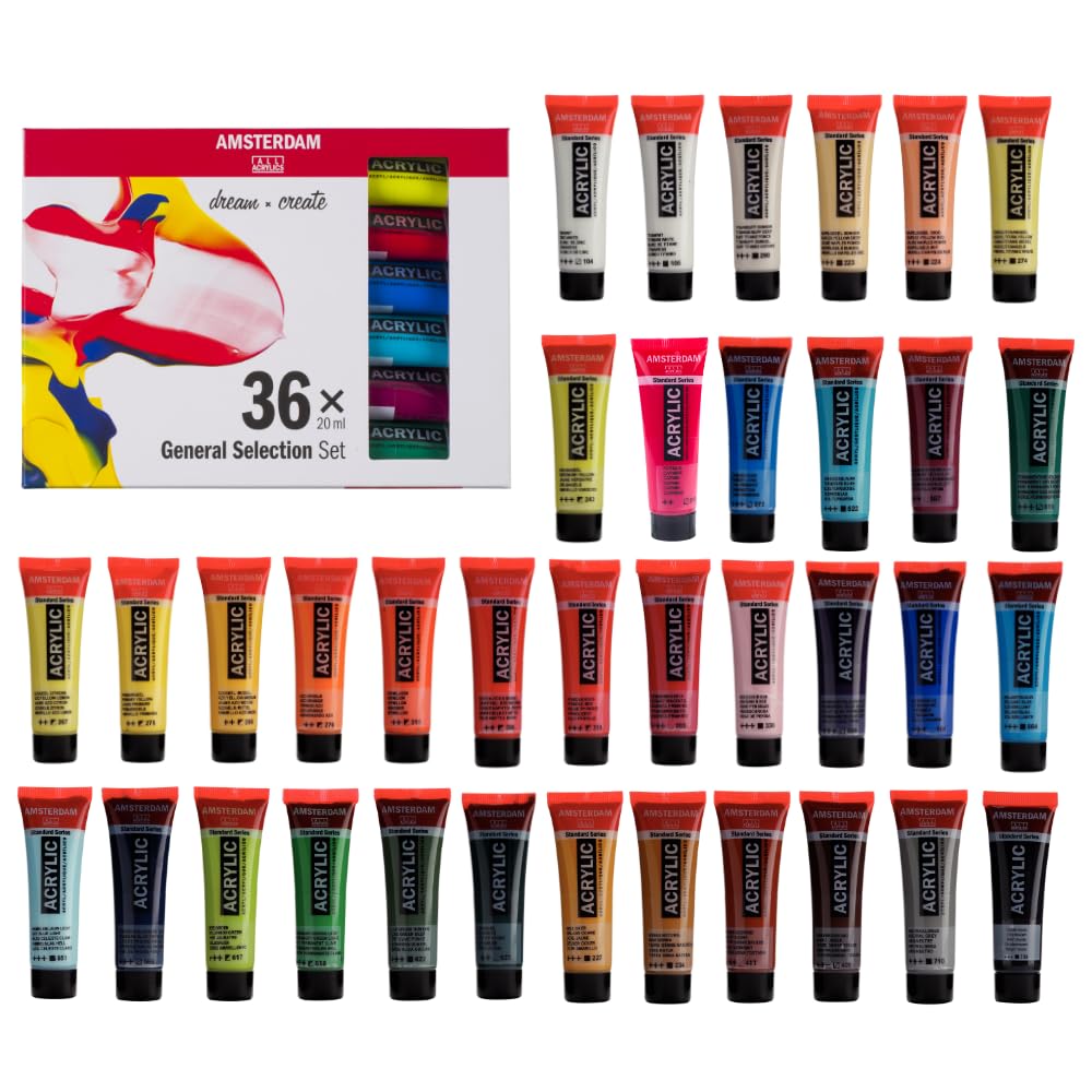 Amsterdam Set di colori acrilici Serie Standard 36x20ml