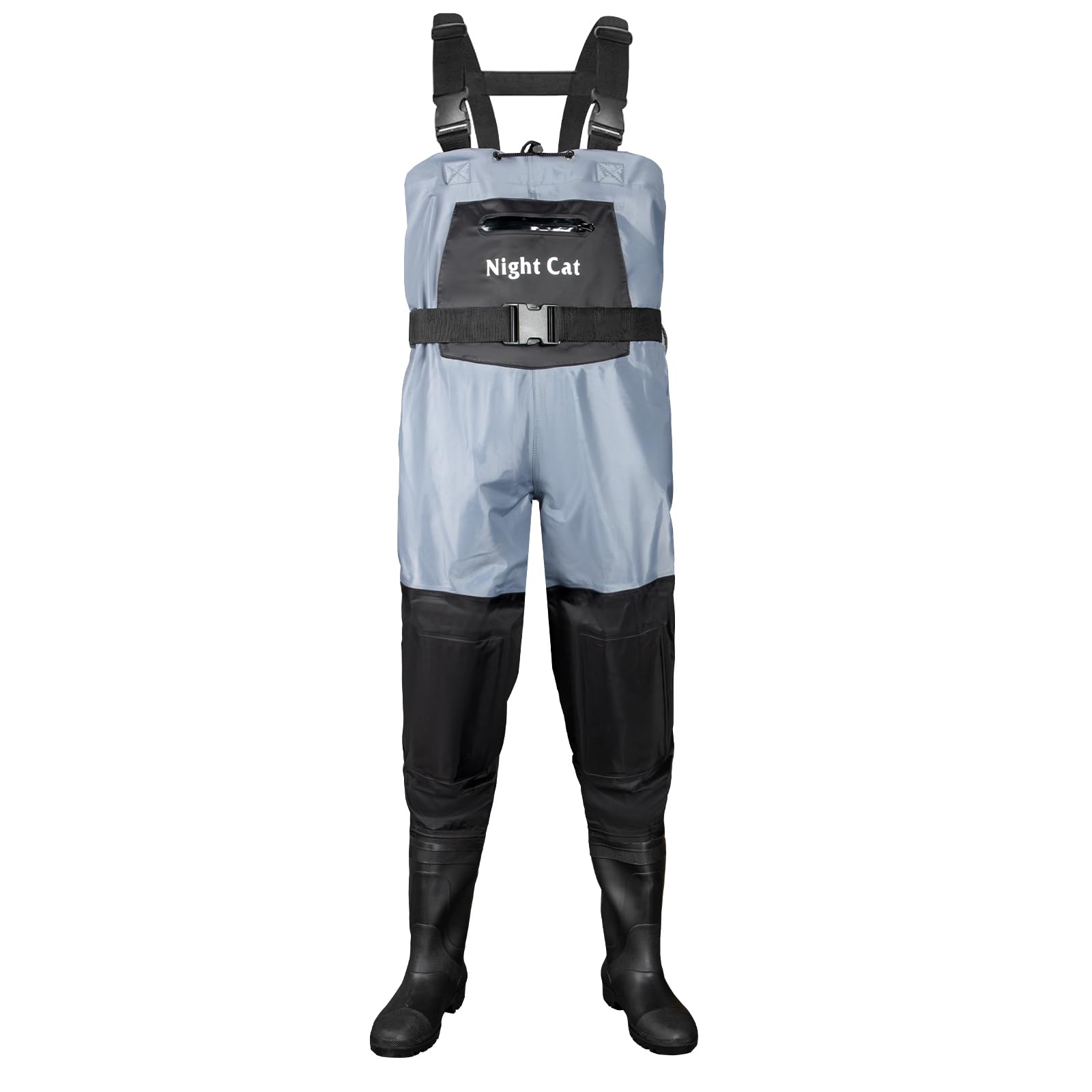 Night Cat Waders Scafandro da Pesca: Trampolieri Stivali da Pesca per Uomo Donna Impermeabili