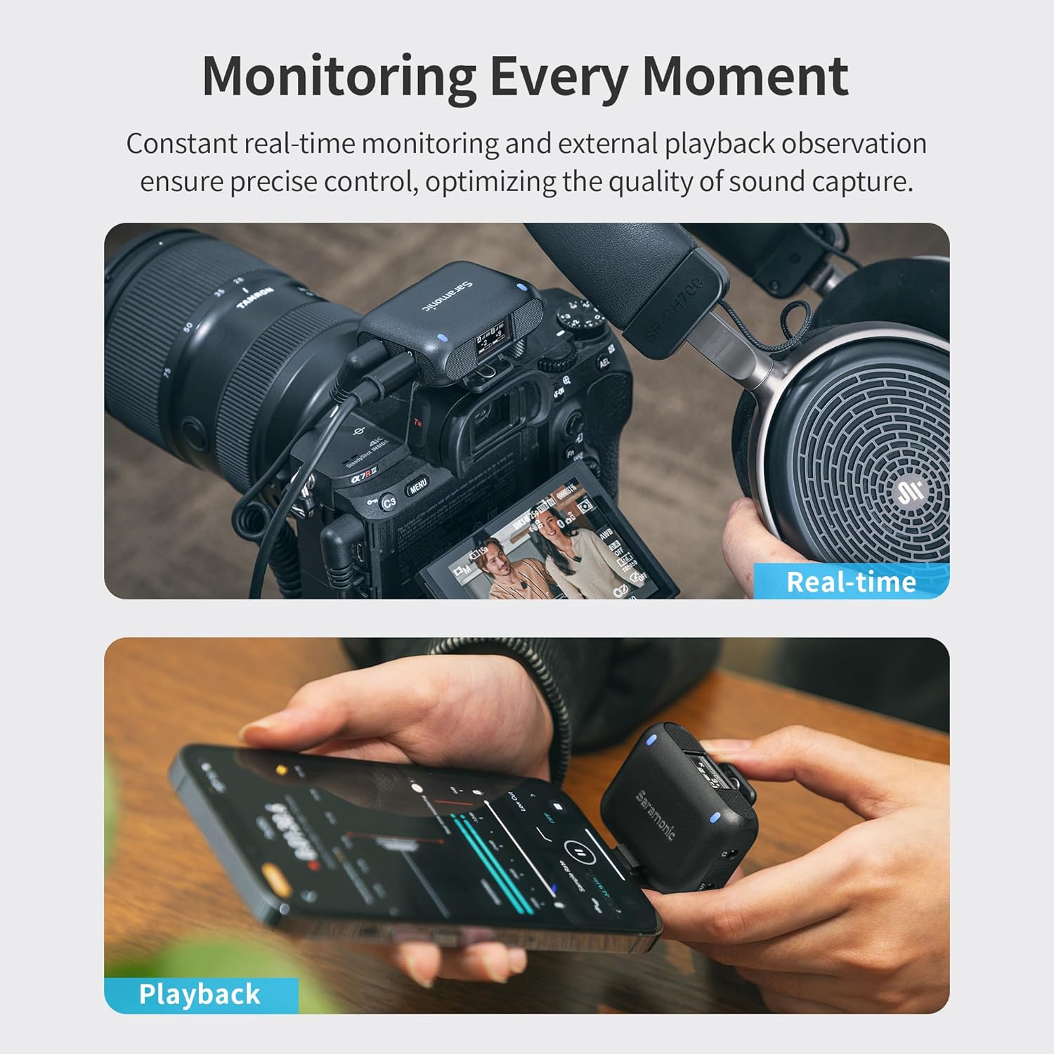 Saramonic Blink500B2+ Microfono Lavalier Wireless - immagine 6