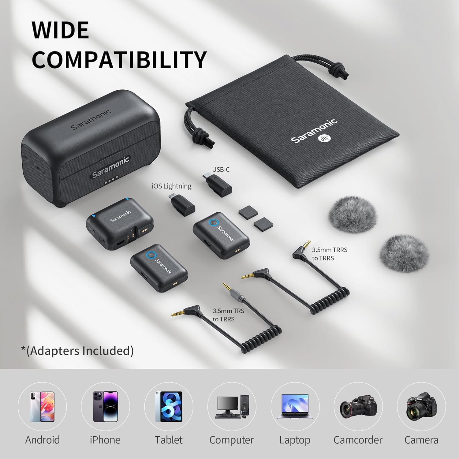 Saramonic Blink500B2+ Microfono Lavalier Wireless - immagine 7